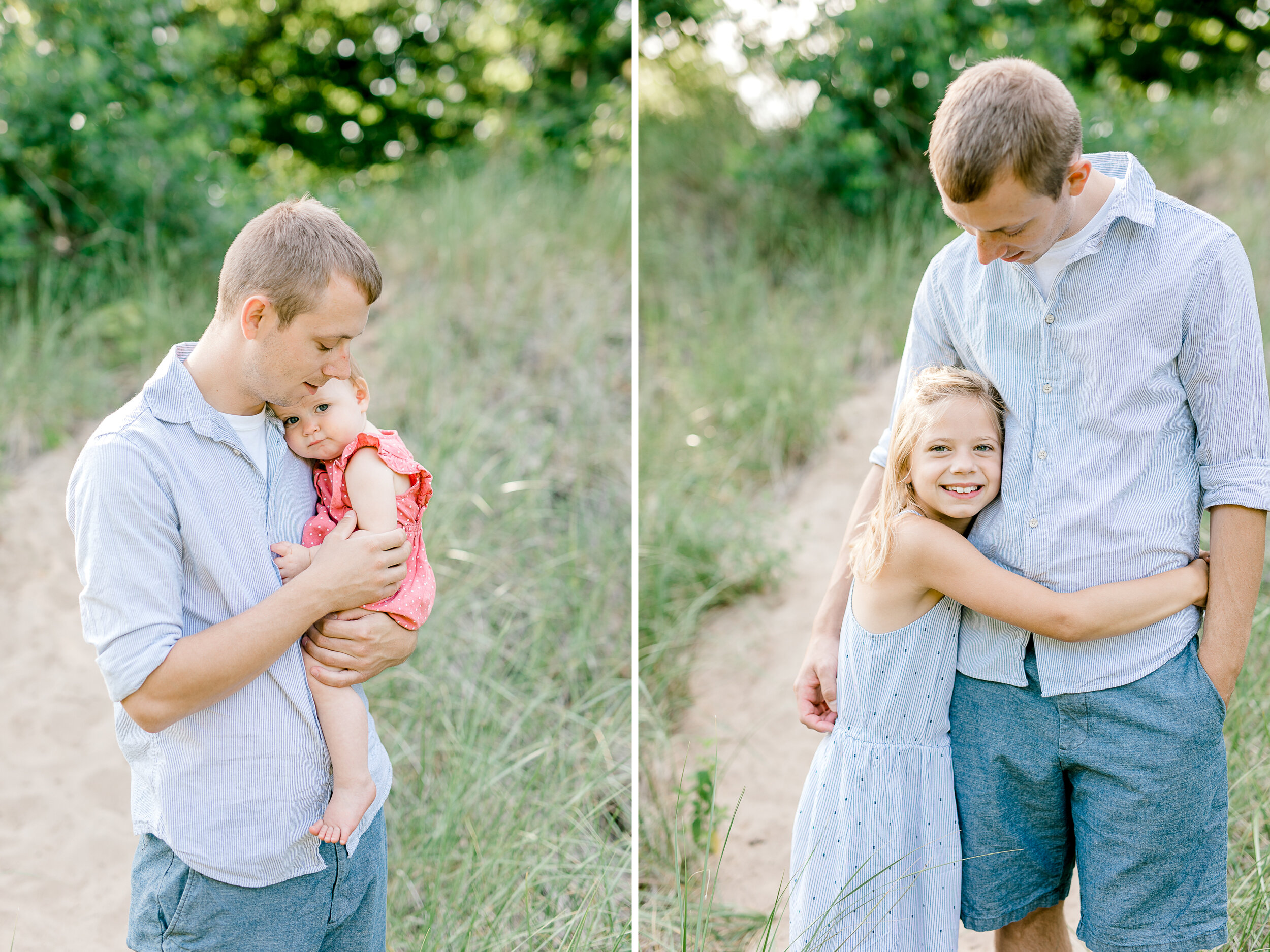 Lifestyle Family Session on Lake Michigan | Grand Rapids Family Photographer | Light &amp; Airy Photographer