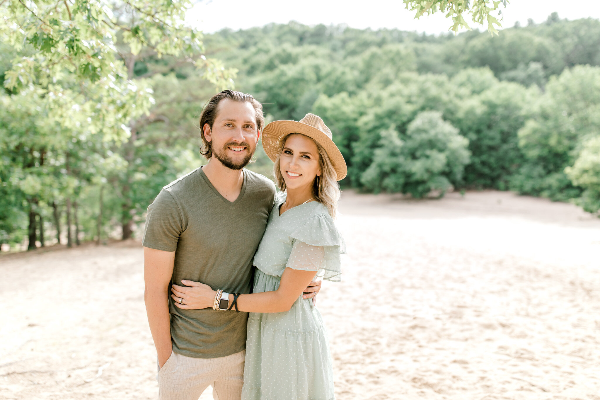 Woodland Family Lifestyle Session | Family Photo Wardrobe | Michigan Family Photographer