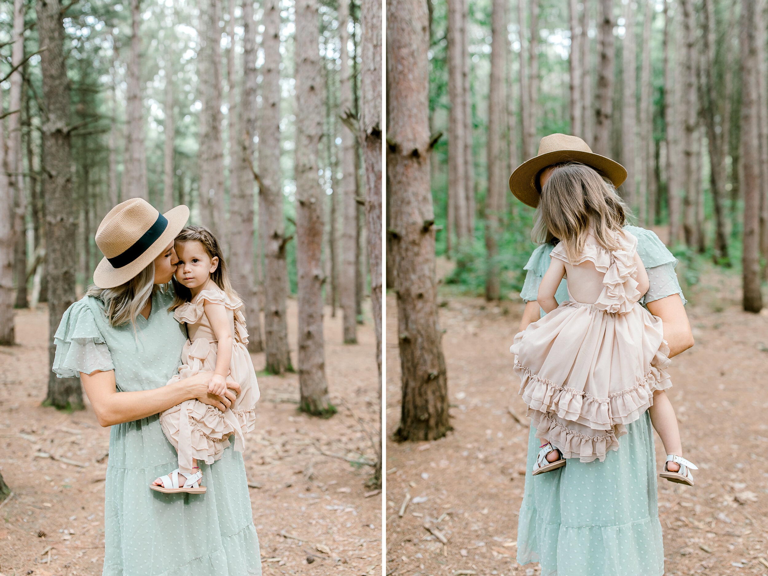 Woodland Family Lifestyle Session | Family Photo Wardrobe | Michigan Family Photographer