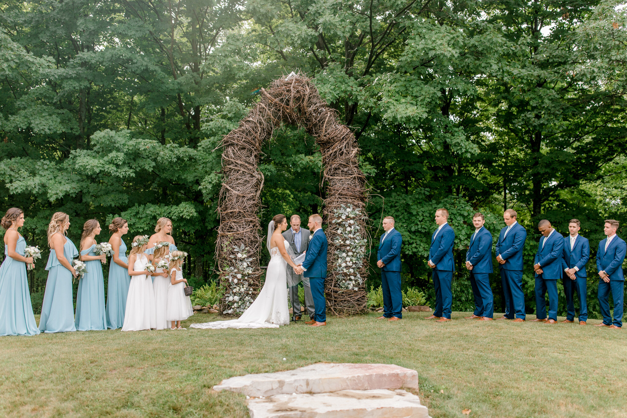 Vineyard Wedding in Traverse City | Brengman Brother's Wedding | Michigan Wedding Photographer | Laurenda Marie Photography