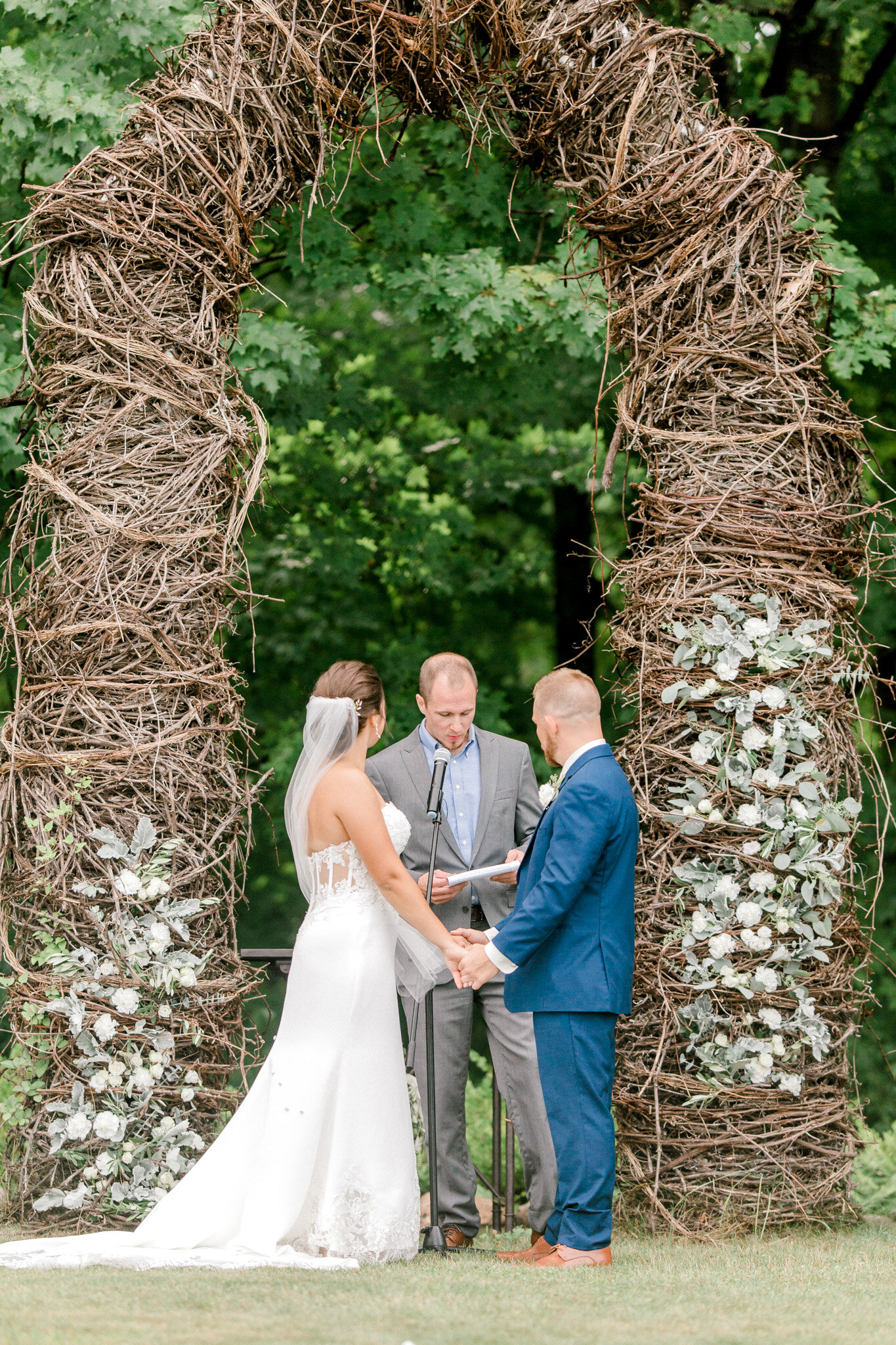 Vineyard Wedding in Traverse City | Brengman Brother's Wedding | Michigan Wedding Photographer | Laurenda Marie Photography