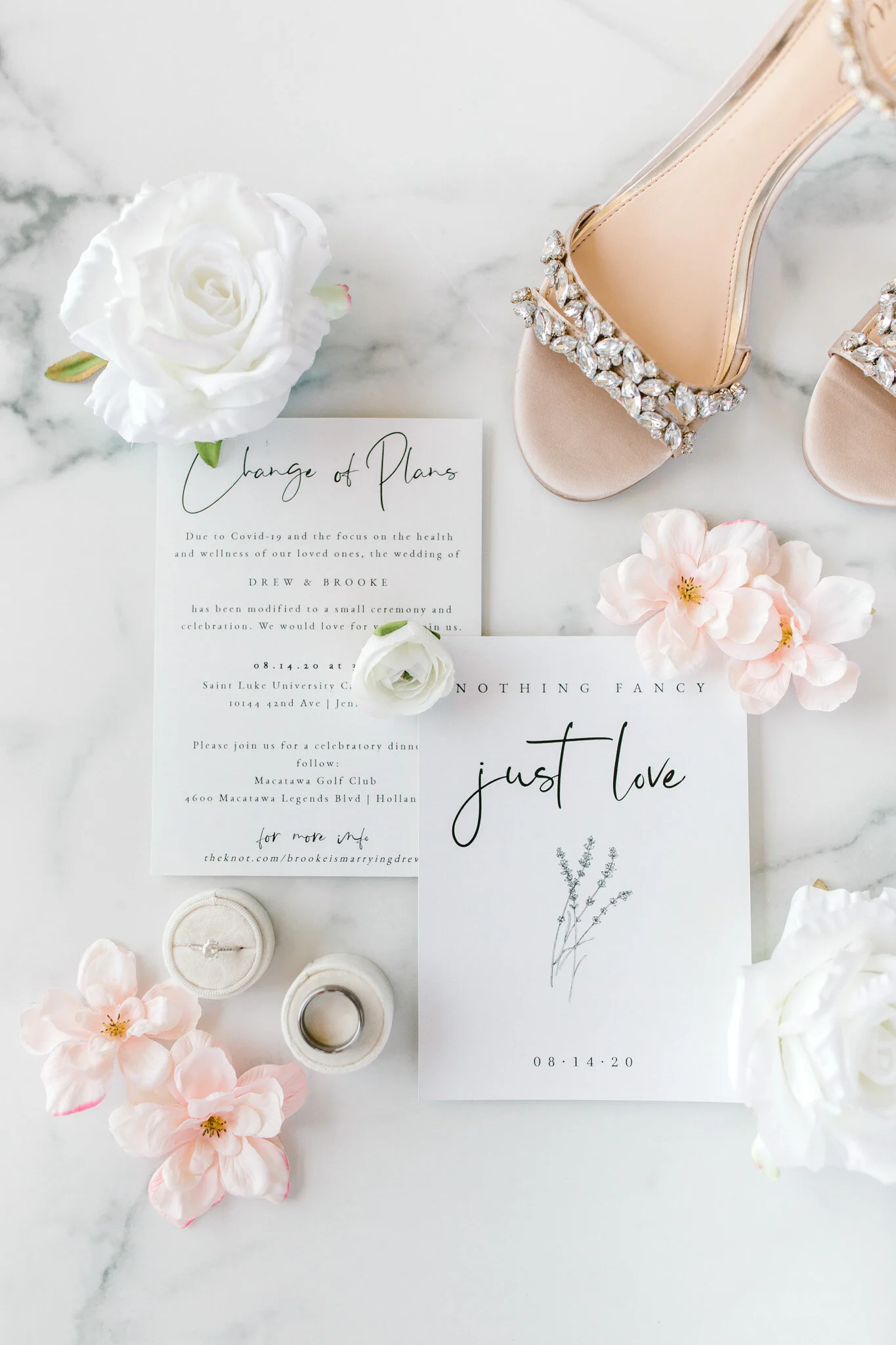 Monarch Butterfly Graces Fairytale Wedding | Grand Rapids, Michigan | Laurenda Marie Photography