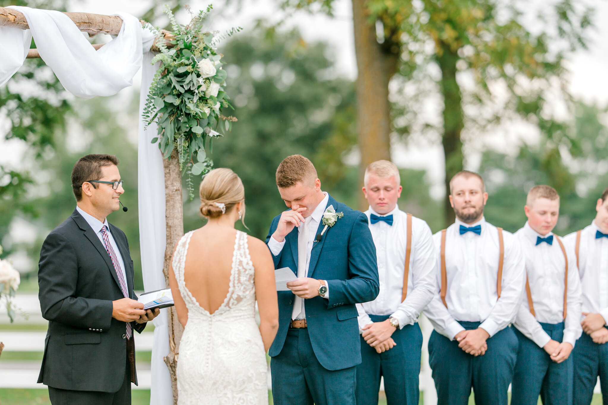 Summer Wedding at Wallinwood Golf Club | West Michigan Light &amp; Airy Wedding Photography