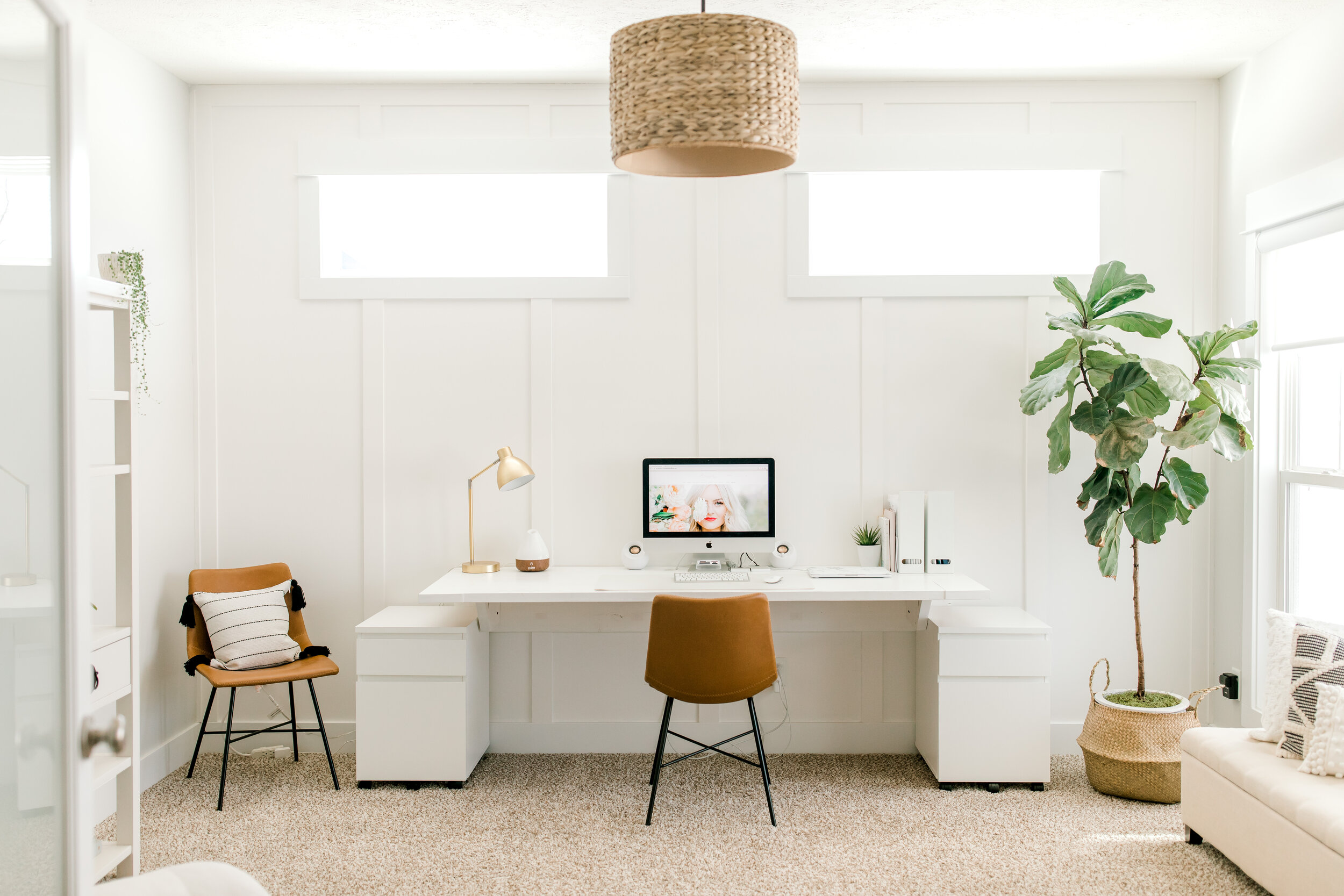 Mid-Century Modern Office 1