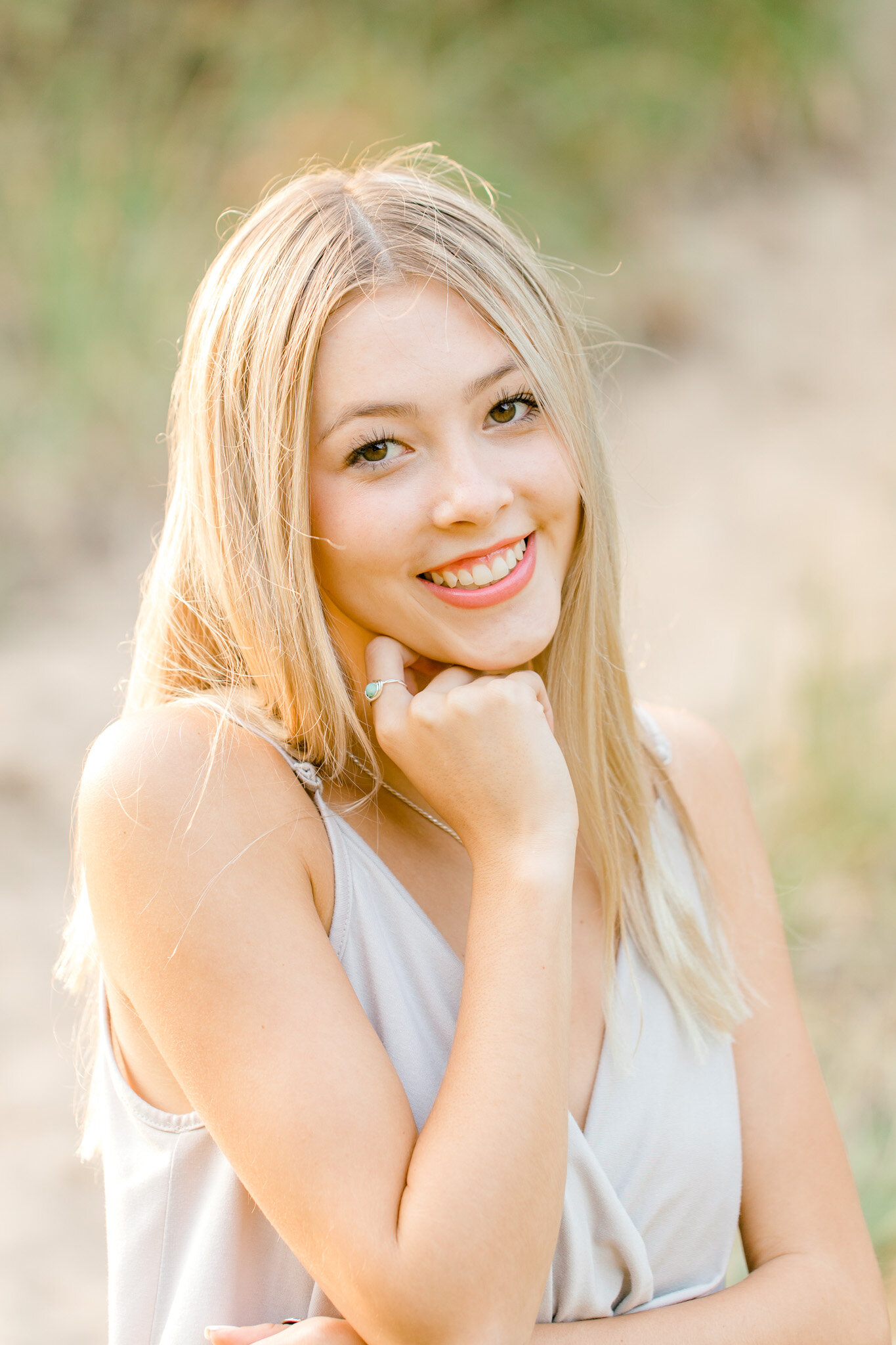 West Michigan High School Senior Photographer | Senior Girl Photos | Senior Photos at the Beach