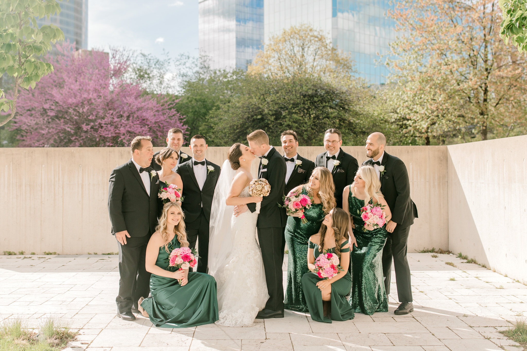 Emerald &amp; Fuchsia Wedding in Grand Rapids | A Wedding Planners Wedding | West Michigan Wedding Photographer