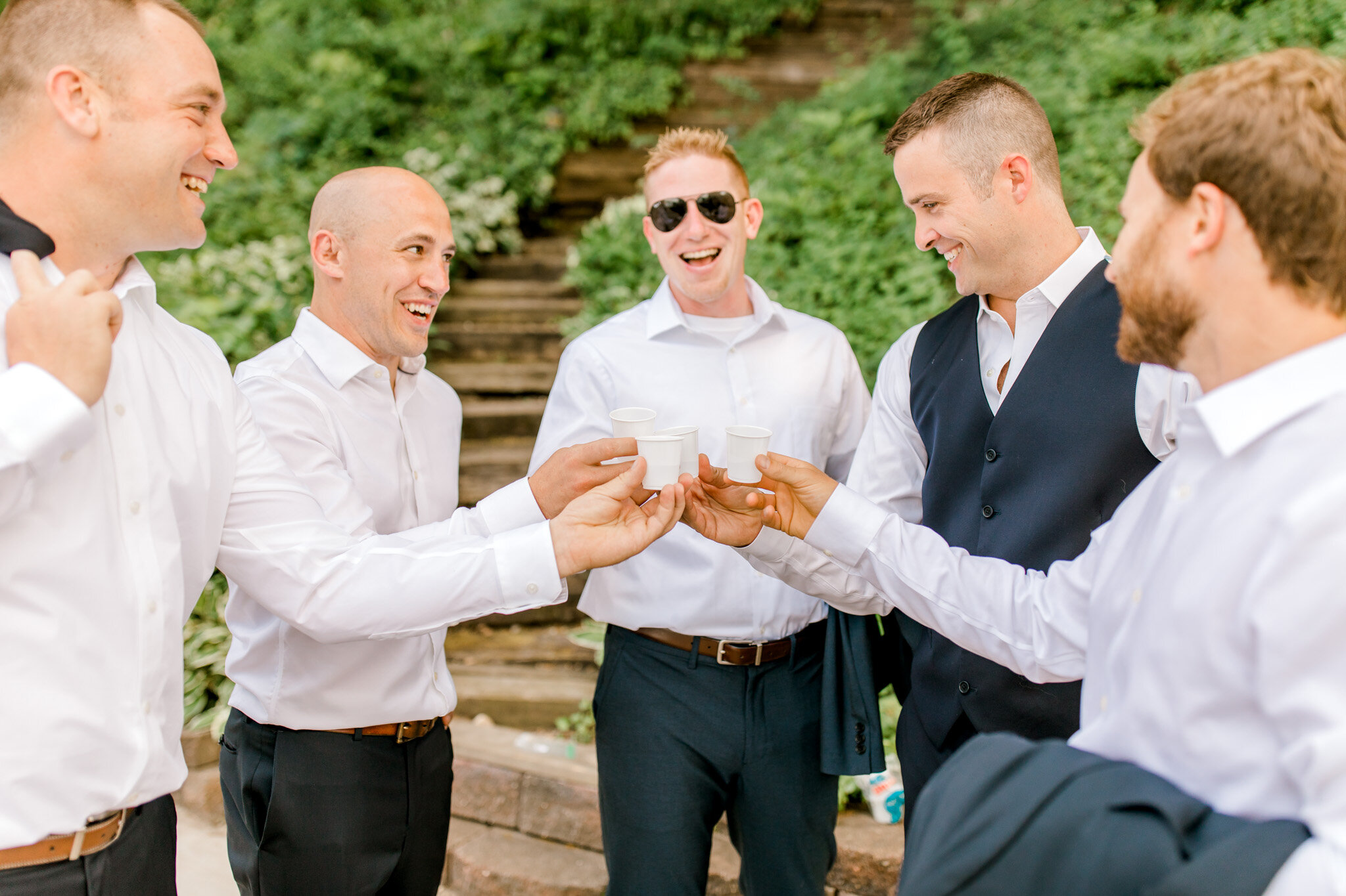 Intimate Backyard Wedding on Gull Lake | West Michigan Fine Art Photography | Light &amp; Airy Photography