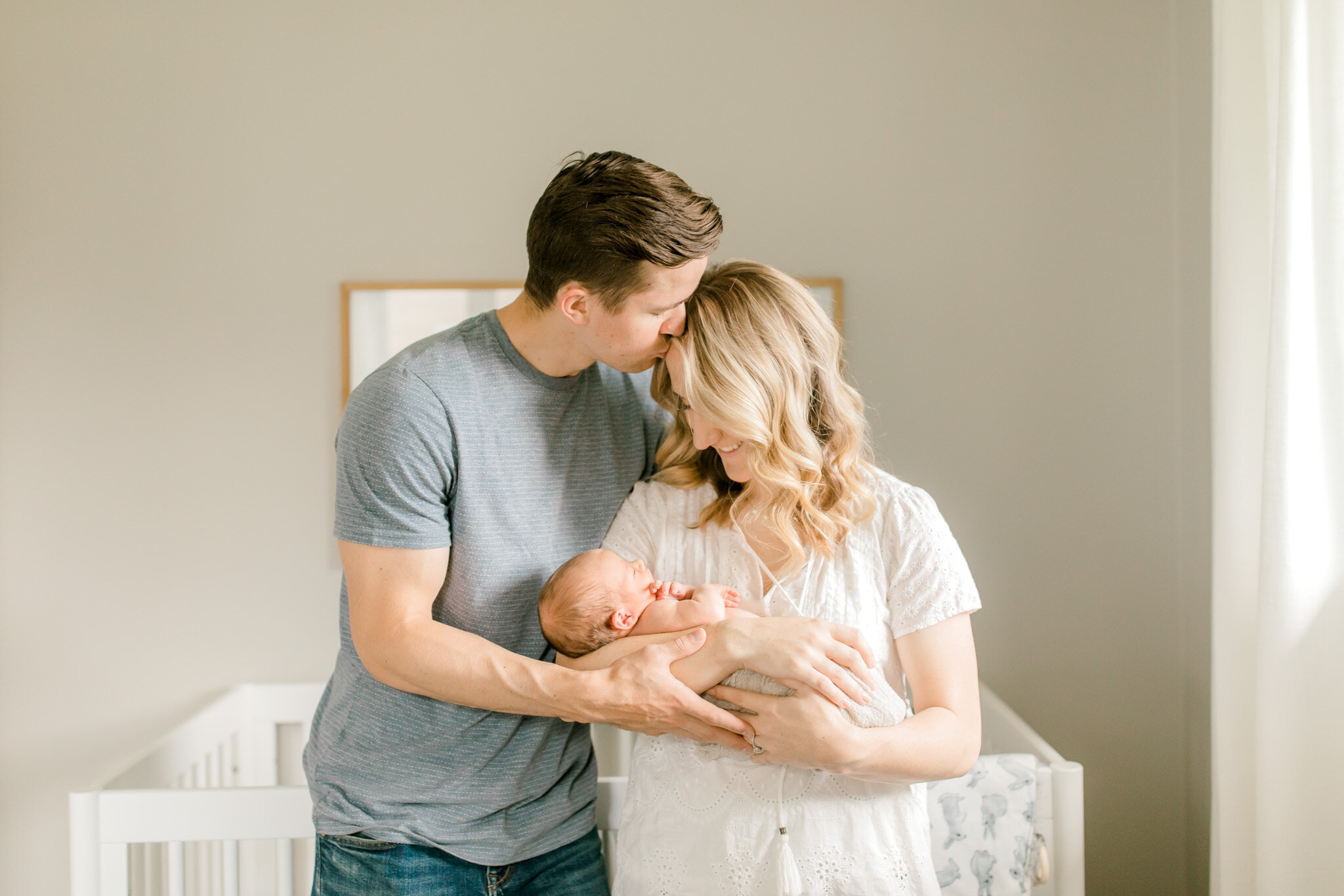 Light and Airy In-Home Newborn Session | Grand Rapids Newborn Photography | Lifestyle Newborn Session