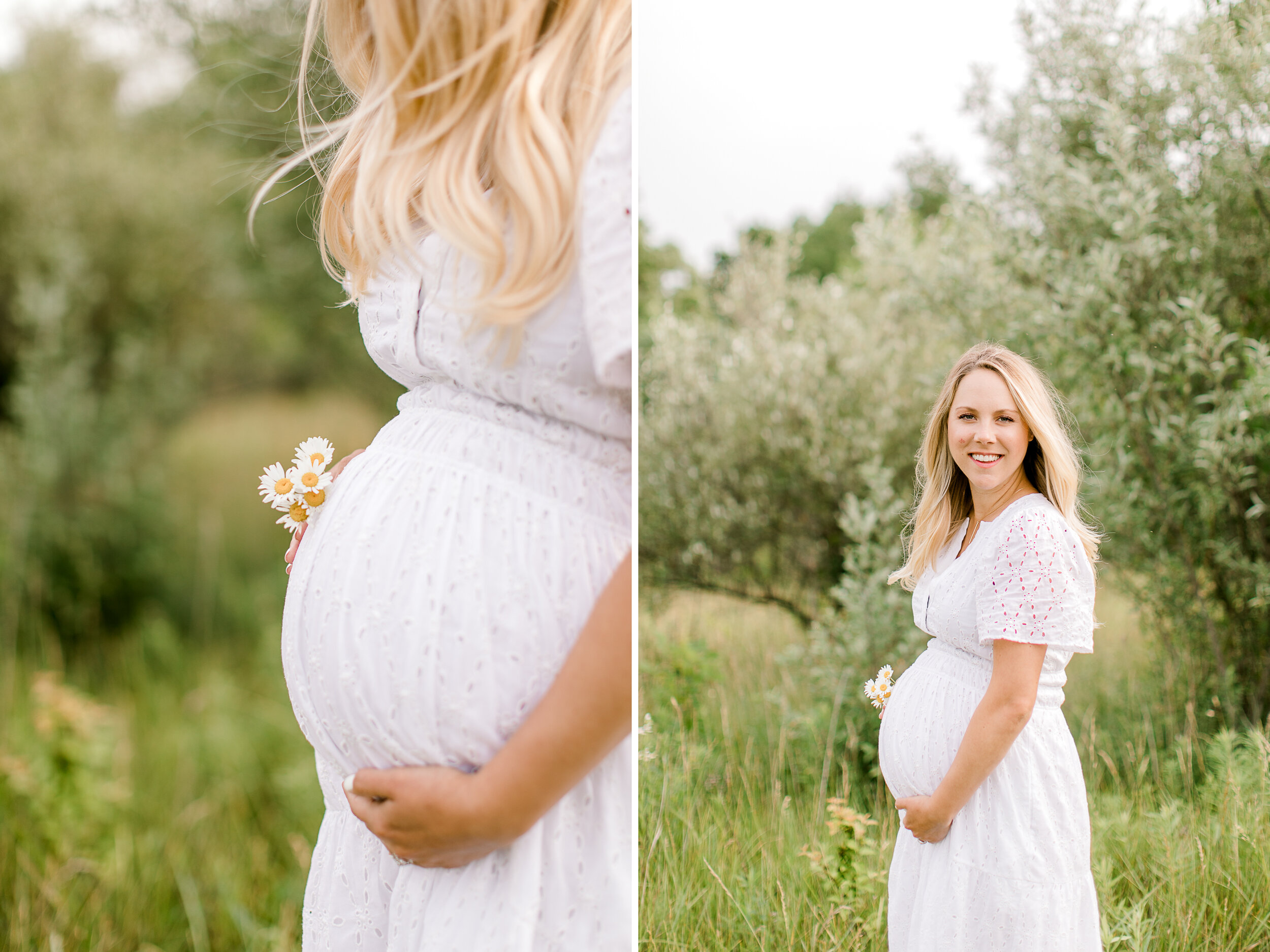 Sunrise Maternity Session in Rockford, Michigan | Light &amp; Airy Fine Art Family Photography in West Michigan