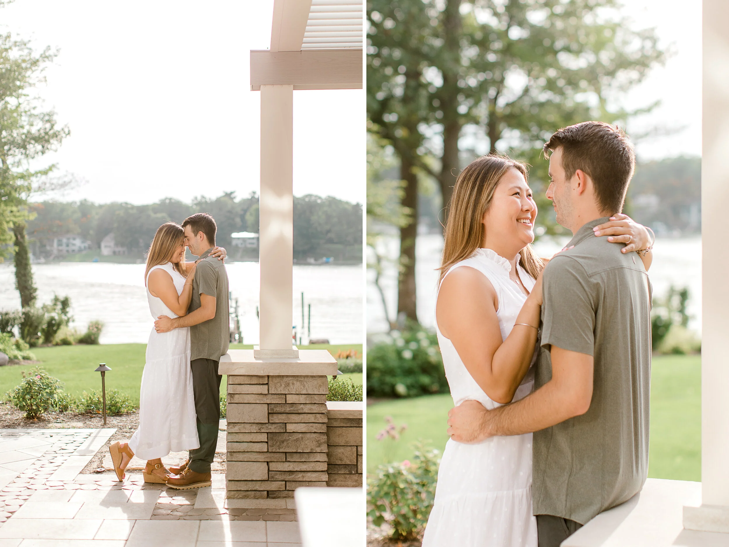 Grand Haven Michigan Dockside Engagement Session | West Michigan Wedding Photography | High End Michigan Wedding Photographer