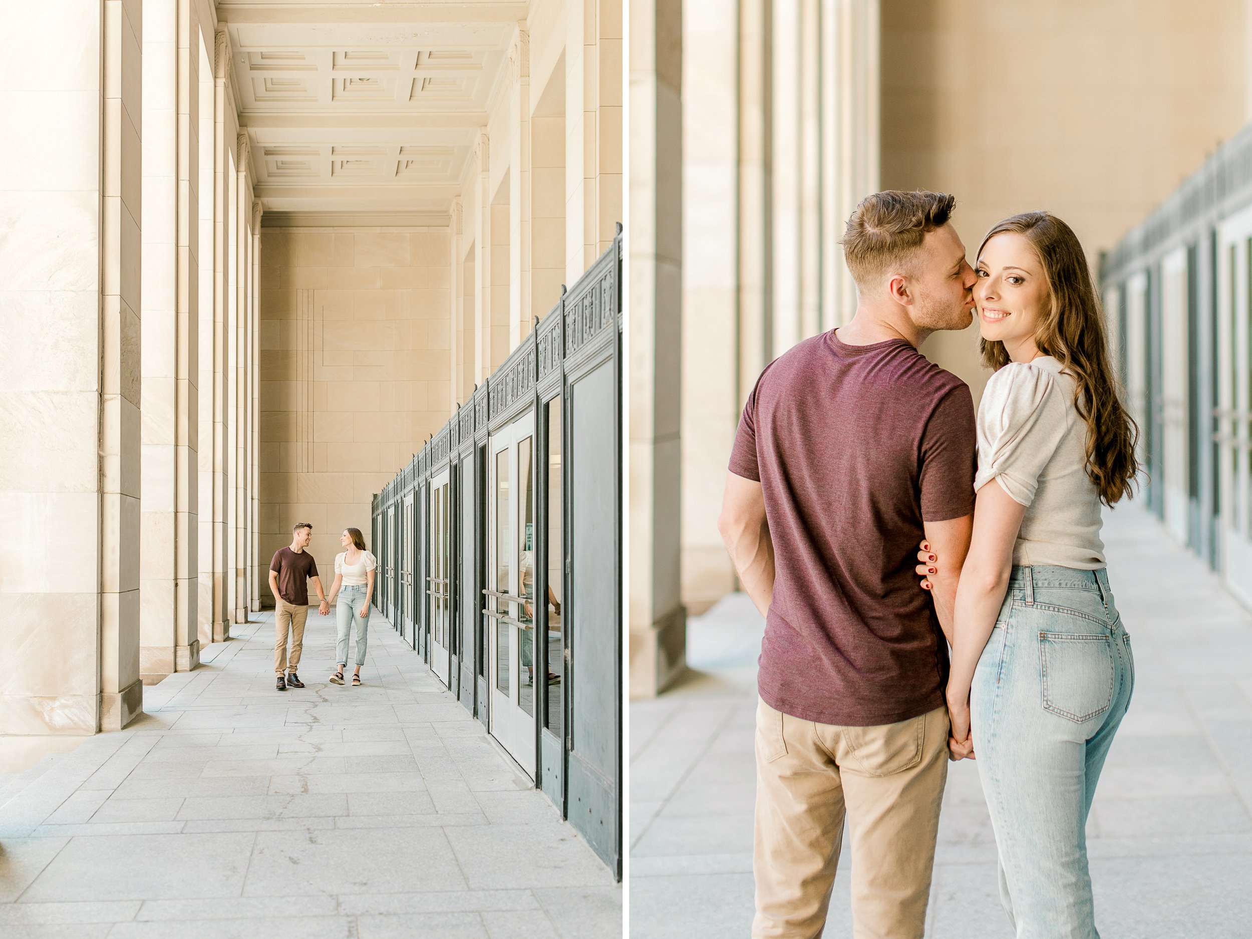 City of Grand Rapids Engagement Session | West Michigan Wedding Photographer 