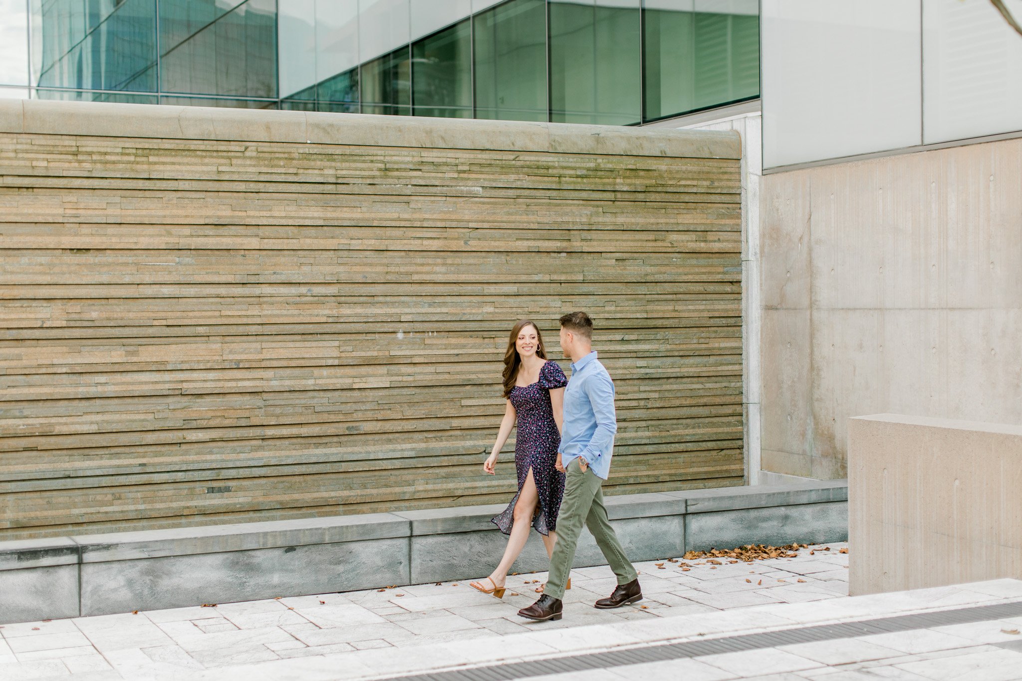 City of Grand Rapids Engagement Session | West Michigan Wedding Photographer 
