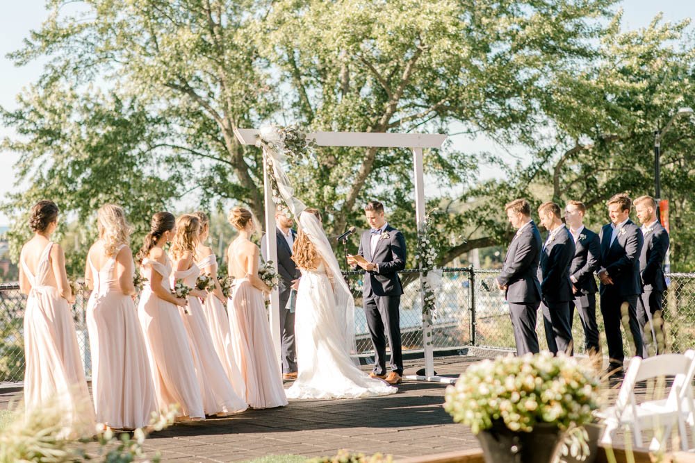 St Joseph, Michigan Wedding | West Michigan Wedding Photographer | Outdoor Michigan Wedding