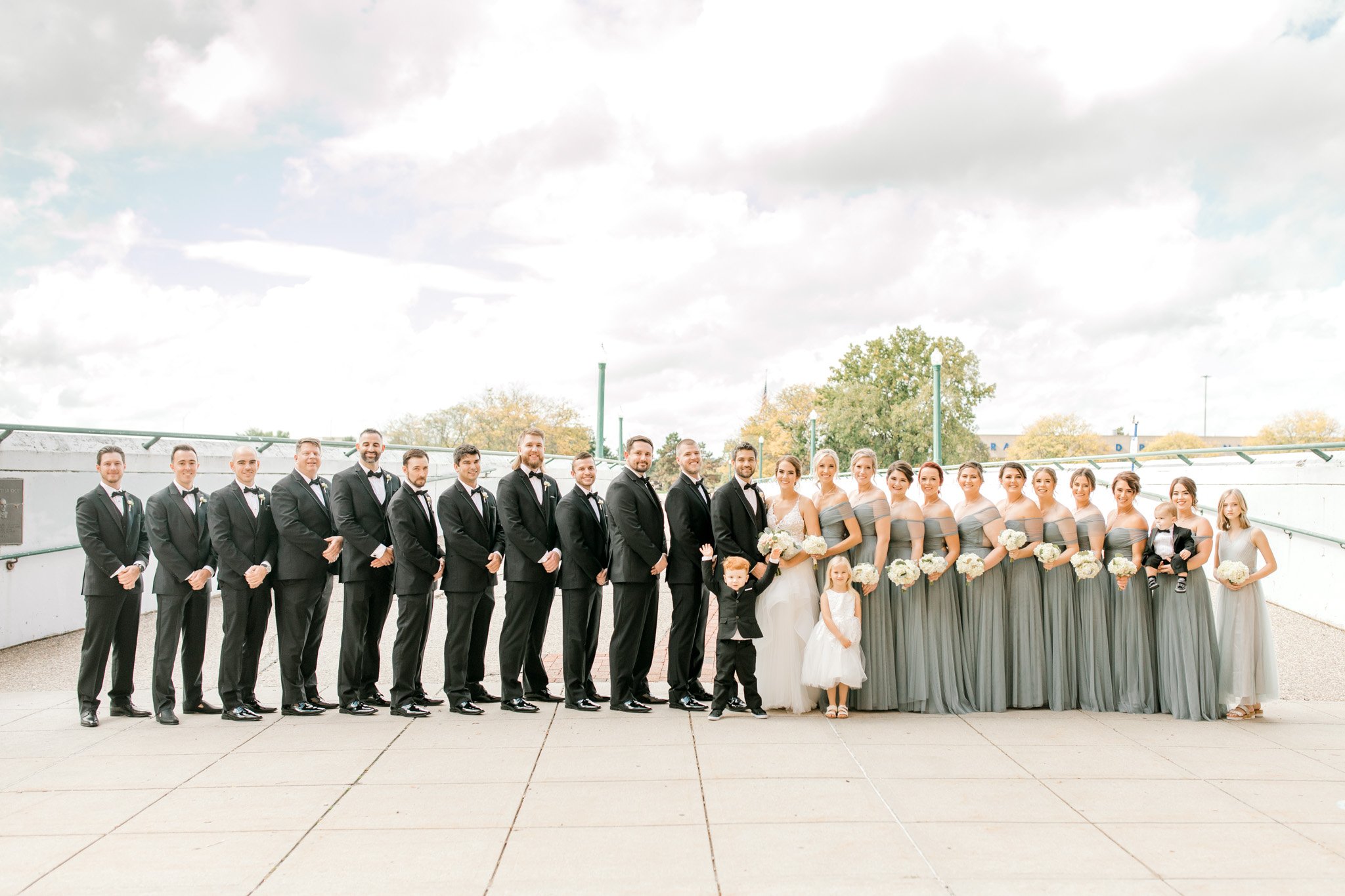 Downtown Grand Rapids Wedding | West Michigan Wedding Photographer | McKay Ballroom Wedding