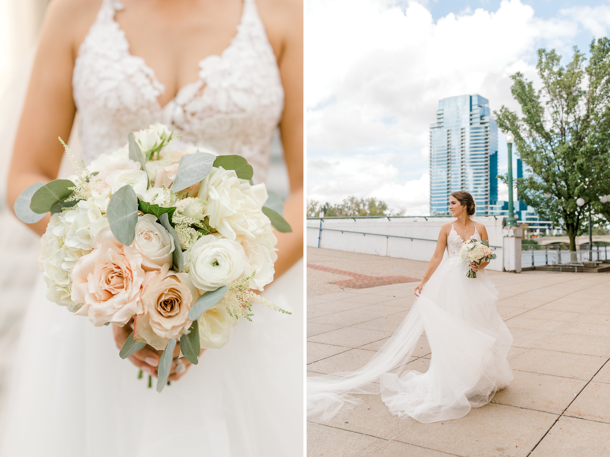 Downtown Grand Rapids Wedding | West Michigan Wedding Photographer | McKay Ballroom Wedding