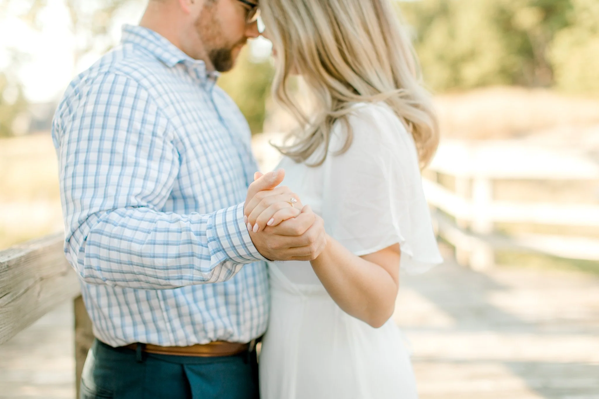 Romantic, Beachy Engagement | Ferrysburg, Michigan
