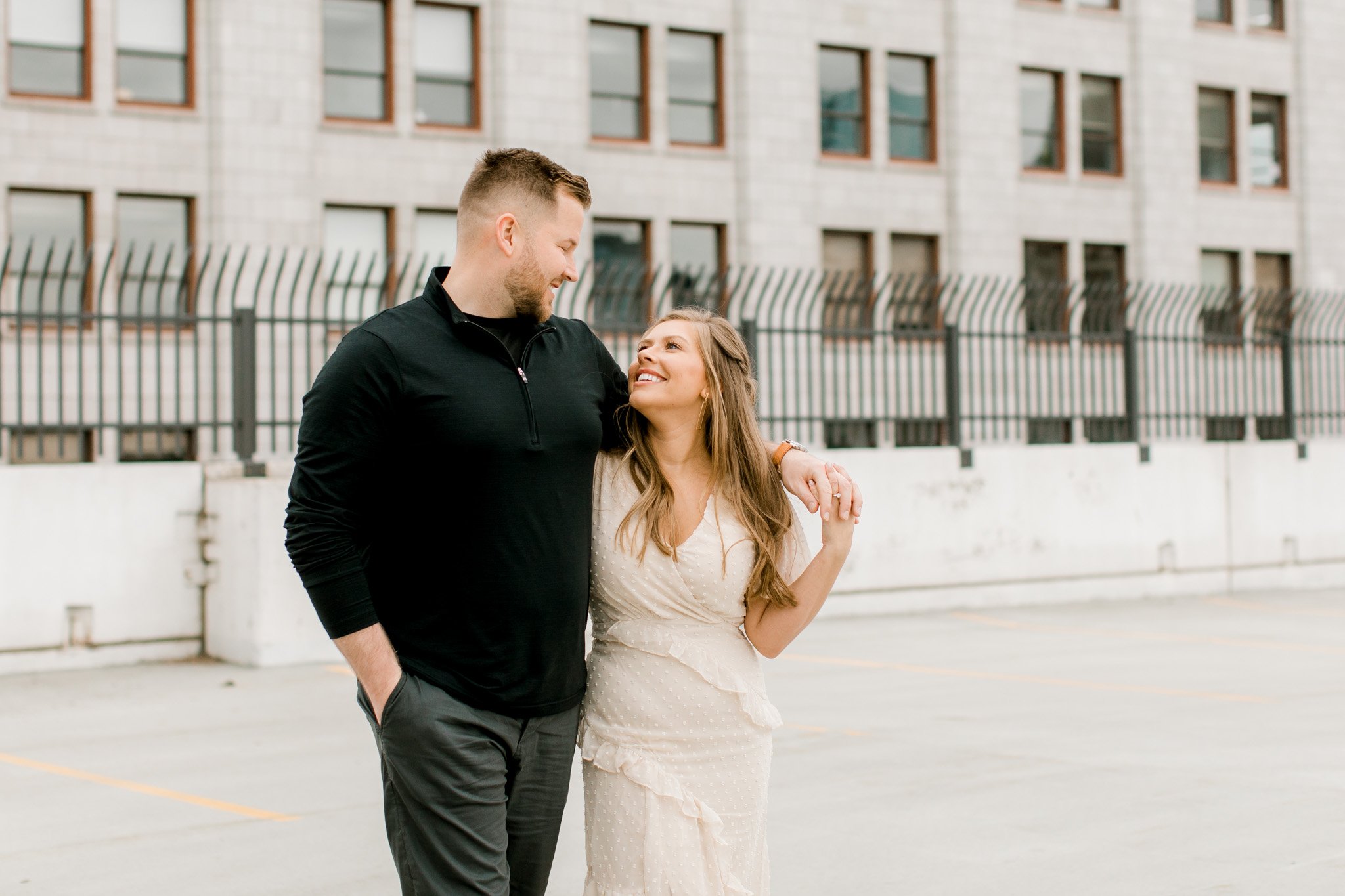 Downtown Grand Rapids City Engagement Session | Fine Art Modern Wedding and Engagement Photography