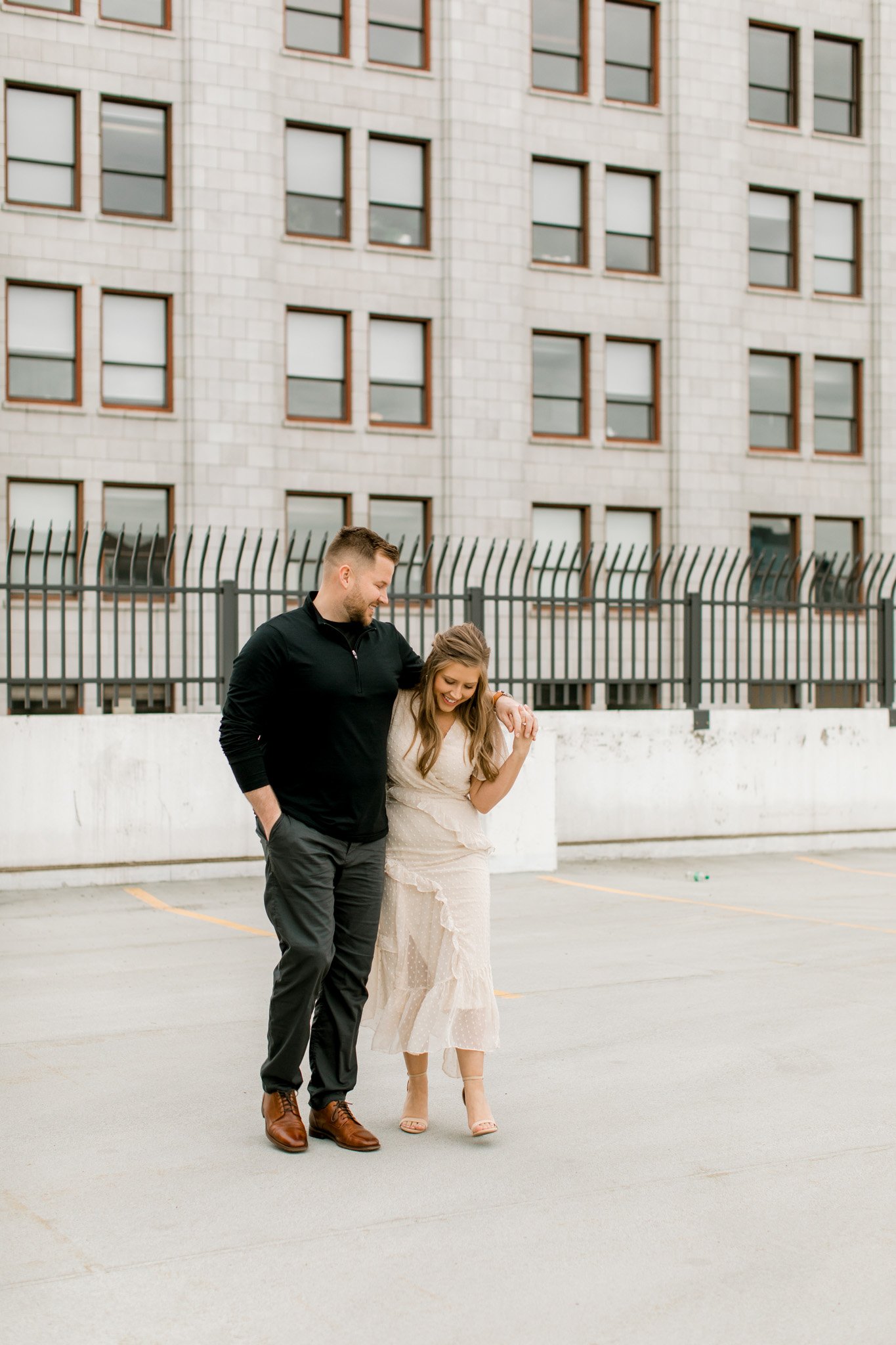 Downtown Grand Rapids City Engagement Session | Fine Art Modern Wedding and Engagement Photography