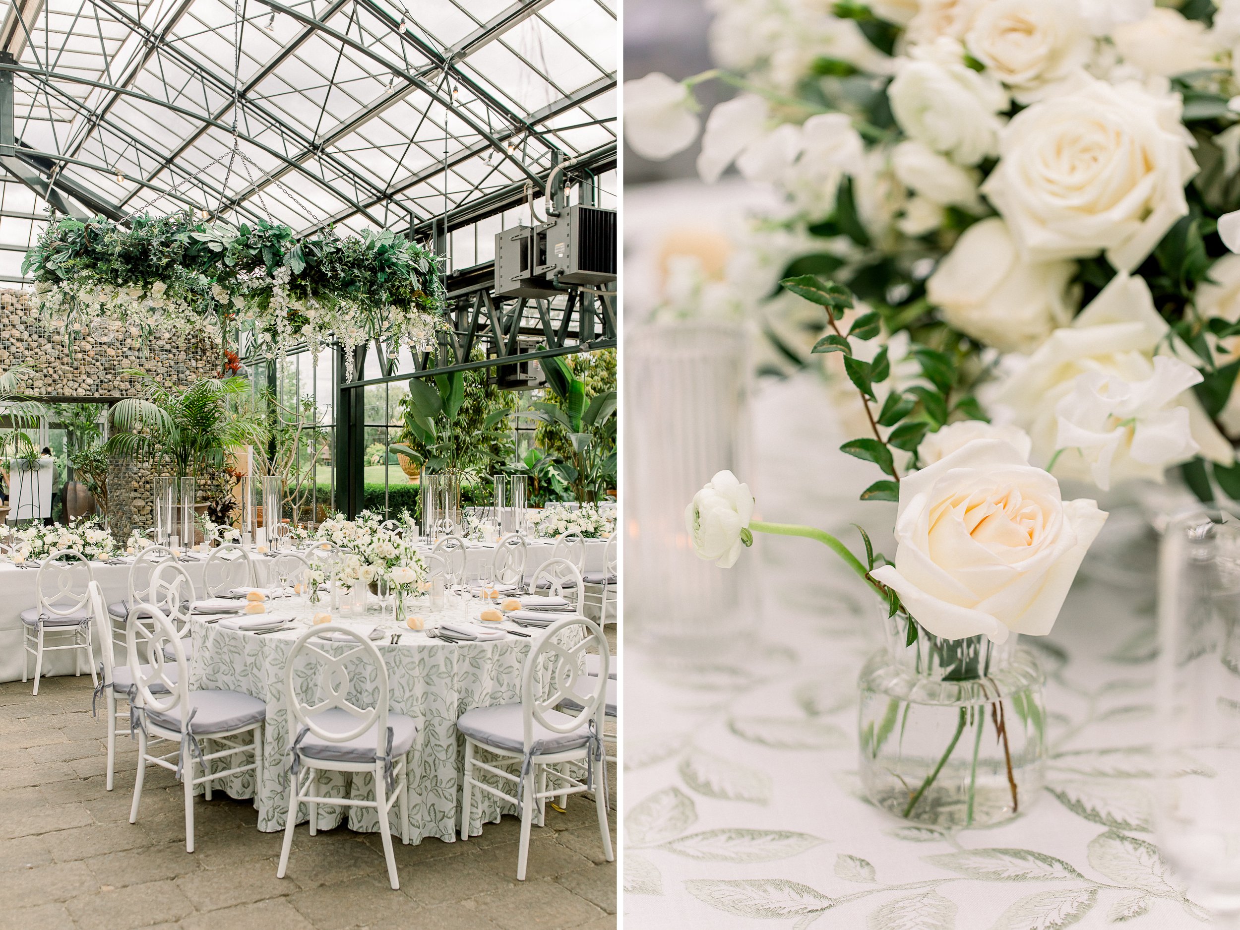Planterra Conservatory Wedding | Greenhouse Botanical Wedding | Elegant Fine Art Michigan Wedding Photography | Laurenda Marie Photography