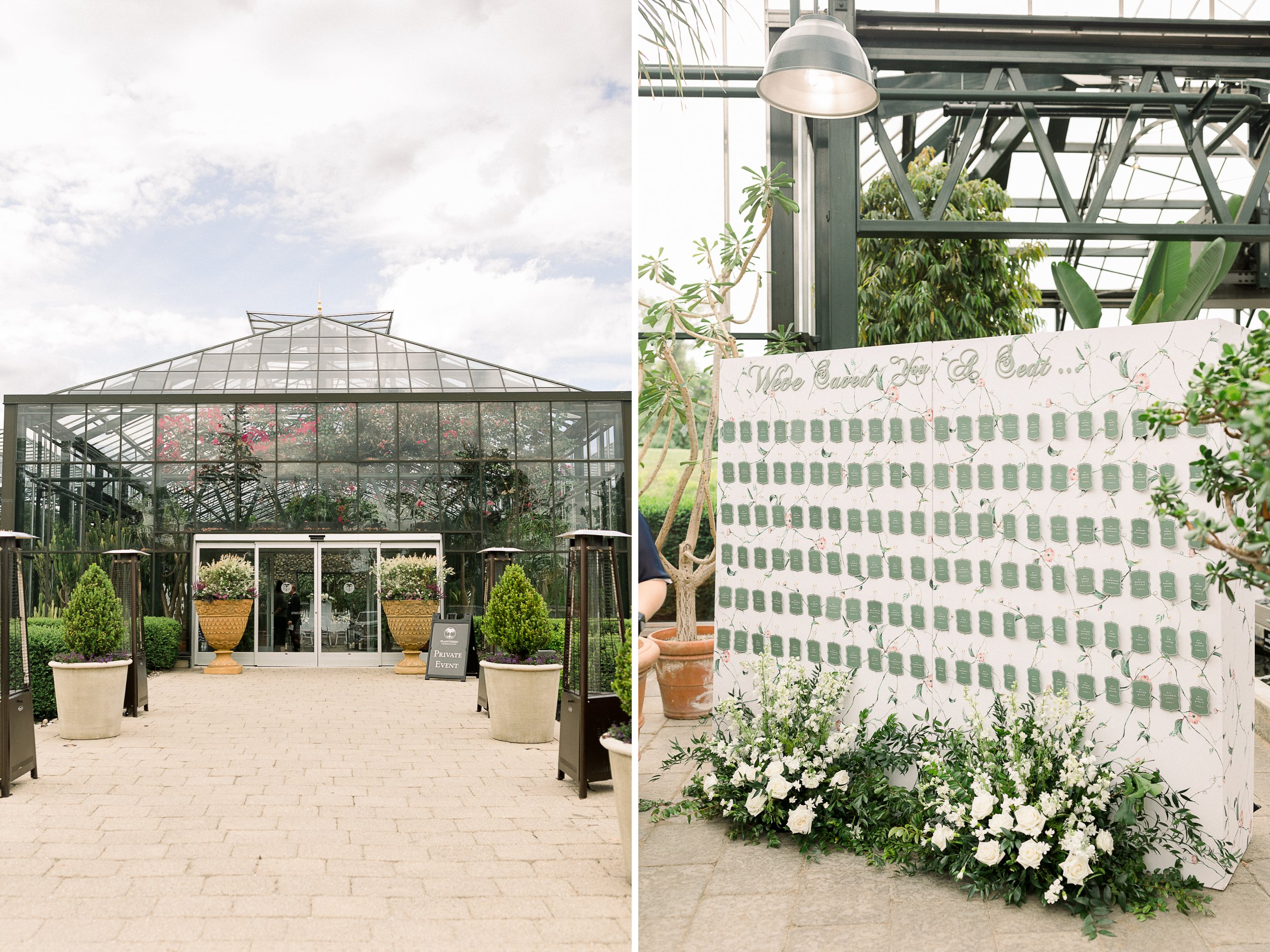 Planterra Conservatory Wedding | Greenhouse Botanical Wedding | Elegant Fine Art Michigan Wedding Photography | Laurenda Marie Photography