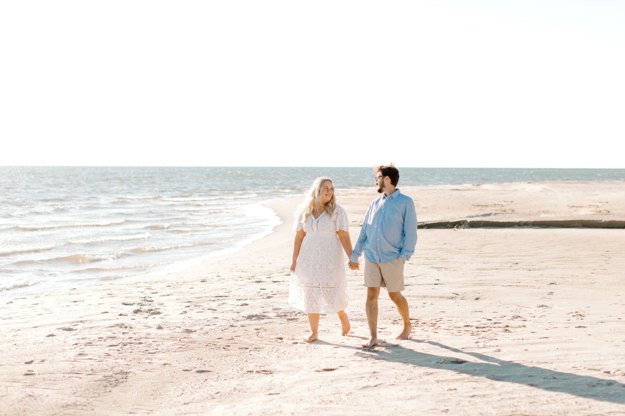 Lake Michigan Engagement Session | Grand Rapids Wedding Photographer | Fine Art Wedding Photos in Michigan