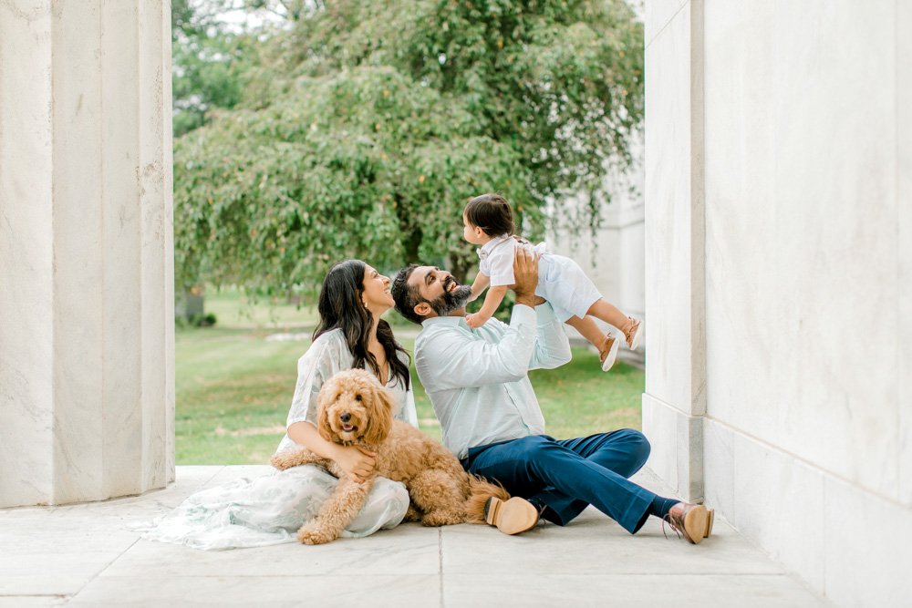 One Year Outdoor Cake Smash Birthday Session | West Michigan Family Photographer