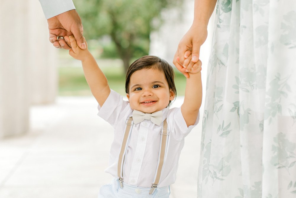 One Year Outdoor Cake Smash Birthday Session | West Michigan Family Photographer