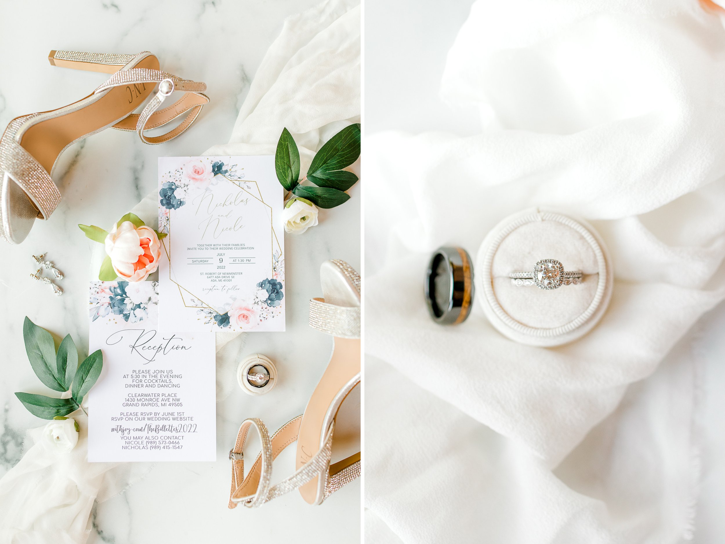 Clearwater Place Events Grand Rapids Wedding | Light &amp; Airy West Michigan Wedding Photography | Fine Art Weddings | Romantic &amp; Timeless