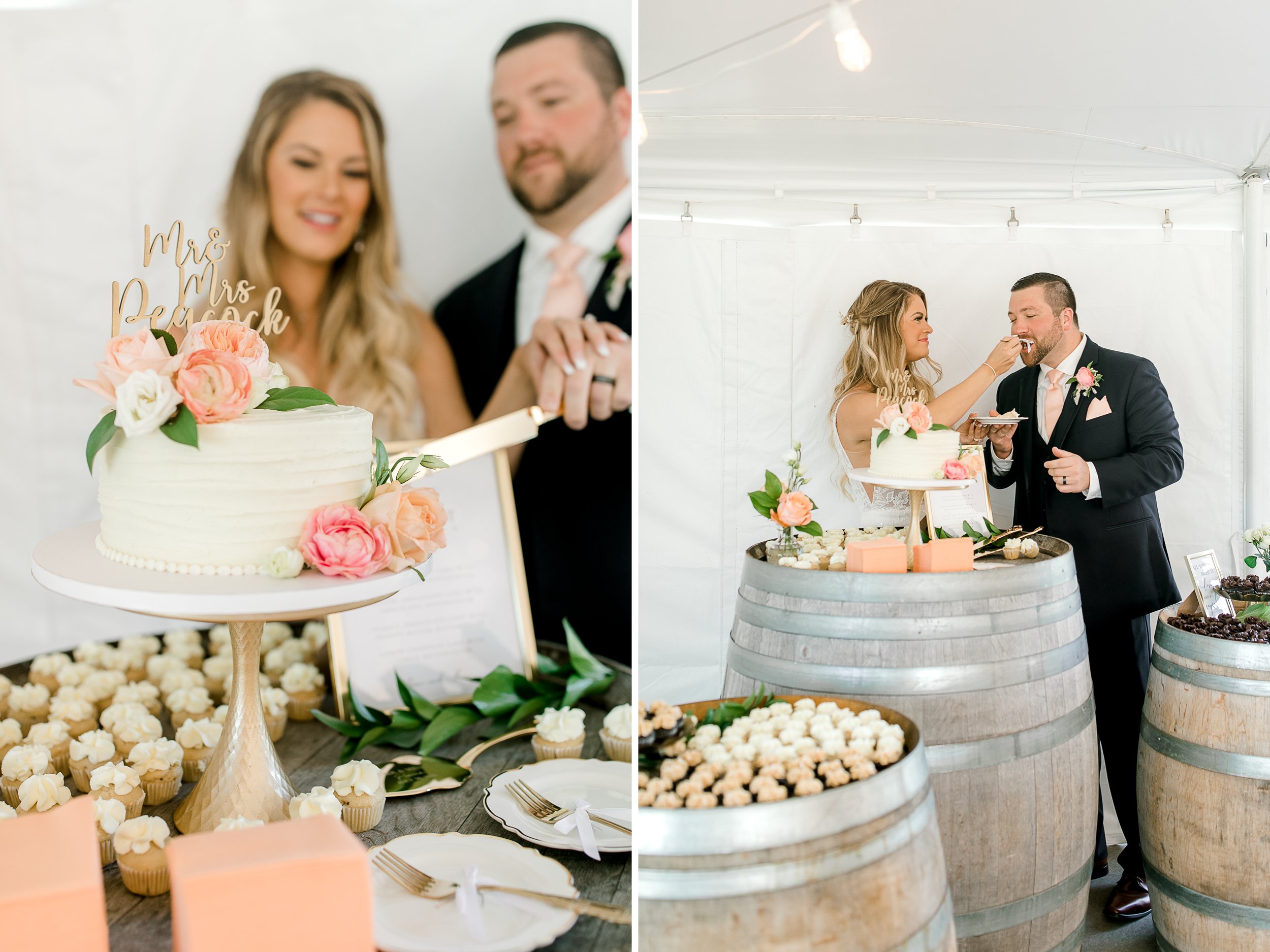 Vineyard Wedding in Northport, Michigan | Traverse City Winery Wedding | Light and Airy Michigan Photography | Laurenda Marie Photography