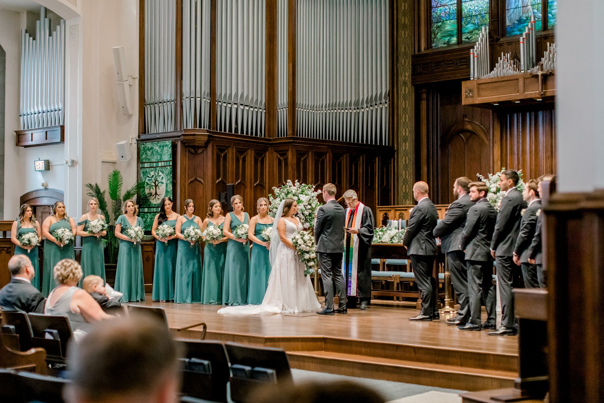 City Wedding at The High Five Grand Rapids | West Michigan Wedding Photographer | Laurenda Marie Photography