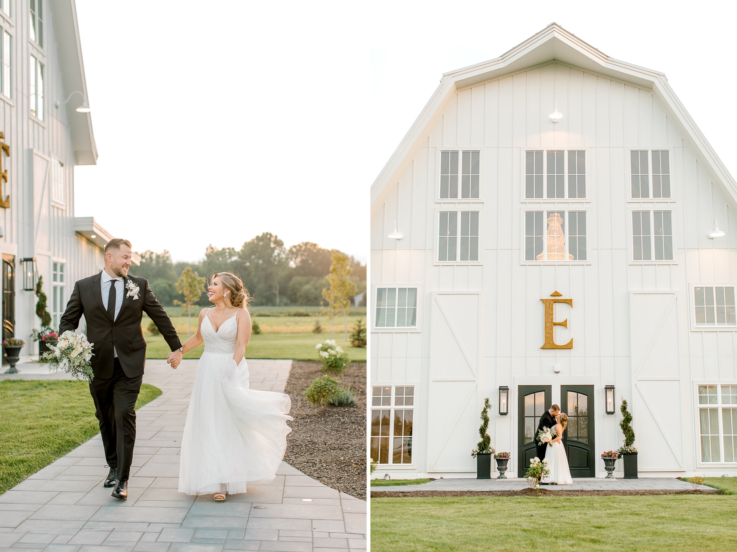 Timeless Light &amp; Airy Modern Wedding Photography | West Michigan Wedding Photography | Laurenda Marie Photography