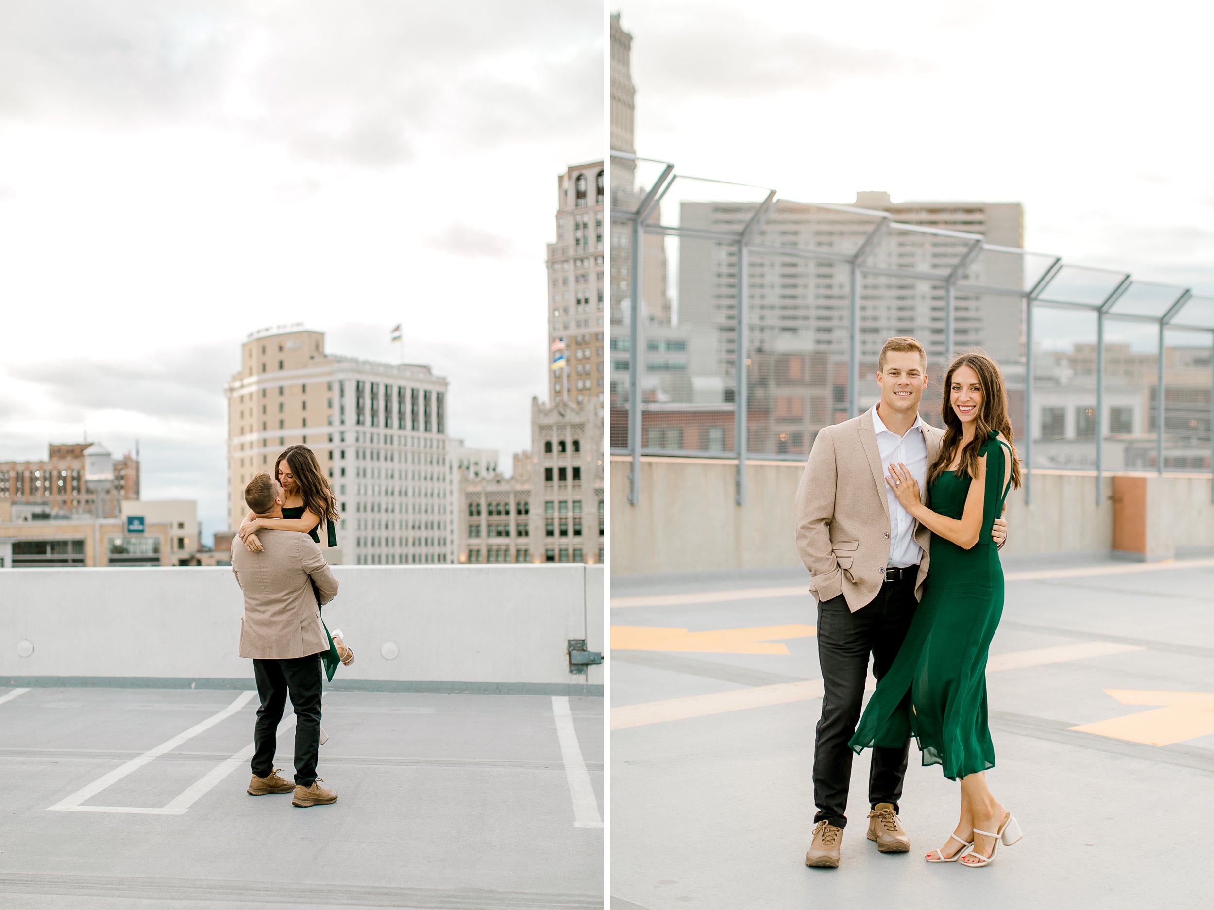 Downtown Detroit Engagement Session | DIA Engagement | Fine Art Wedding Photography | West Michigan Wedding Photographer