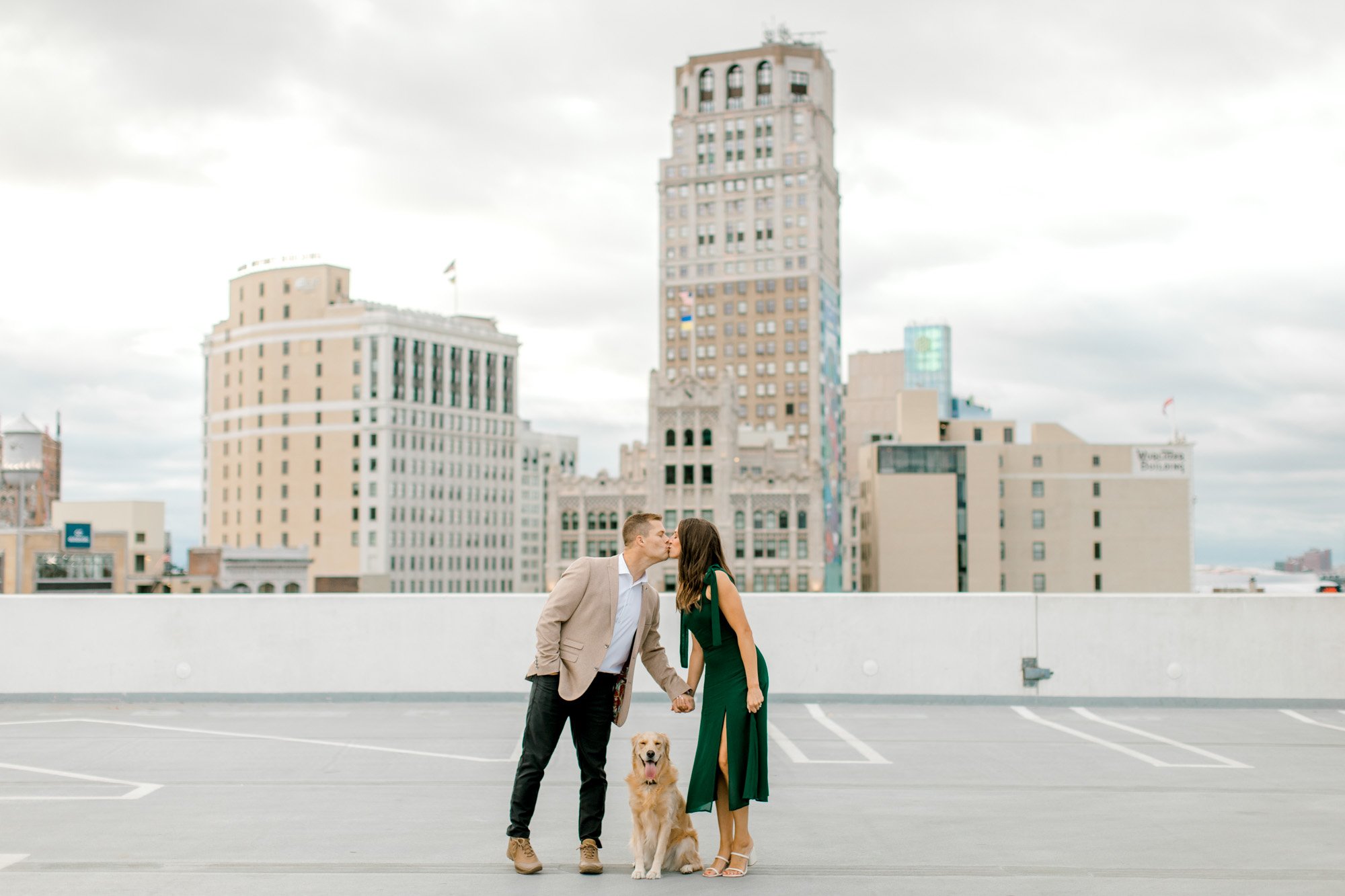 Downtown Detroit Engagement Session | DIA Engagement | Fine Art Wedding Photography | West Michigan Wedding Photographer