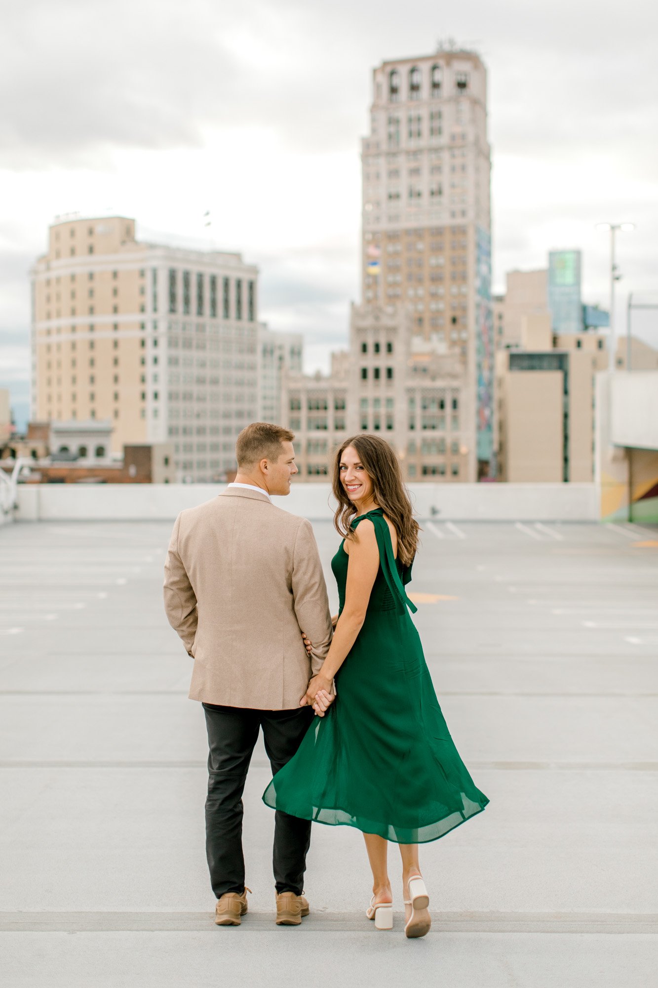 Downtown Detroit Engagement Session | DIA Engagement | Fine Art Wedding Photography | West Michigan Wedding Photographer