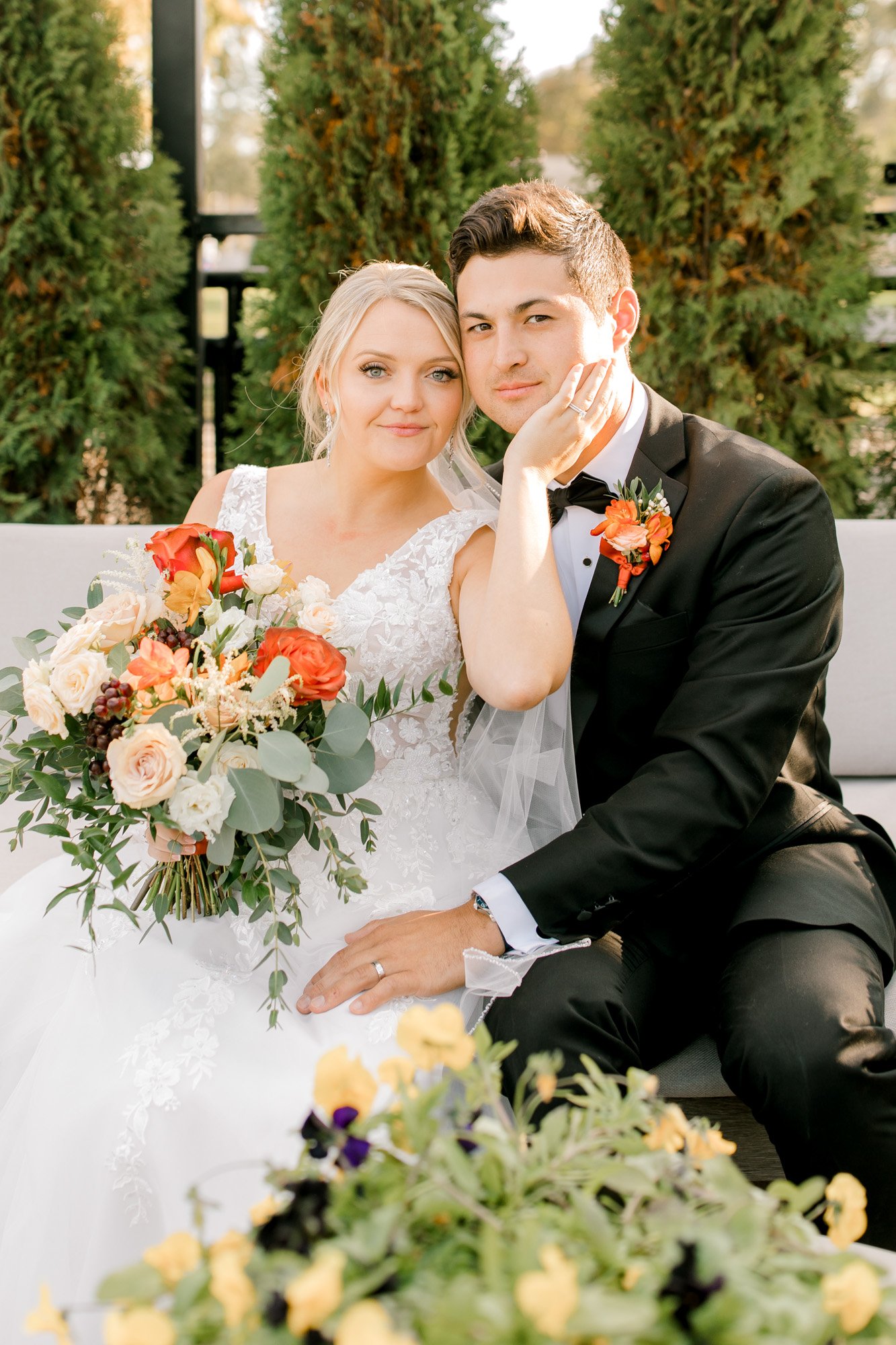 Fall Wedding in Holland Michigan | Baker Lofts Michigan Wedding | Laurenda Marie Photography