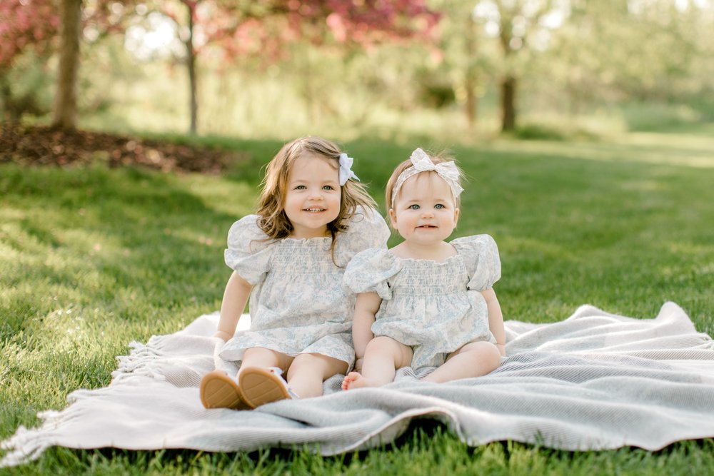 Pink Blossom Spring Mini Sessions in West Michigan