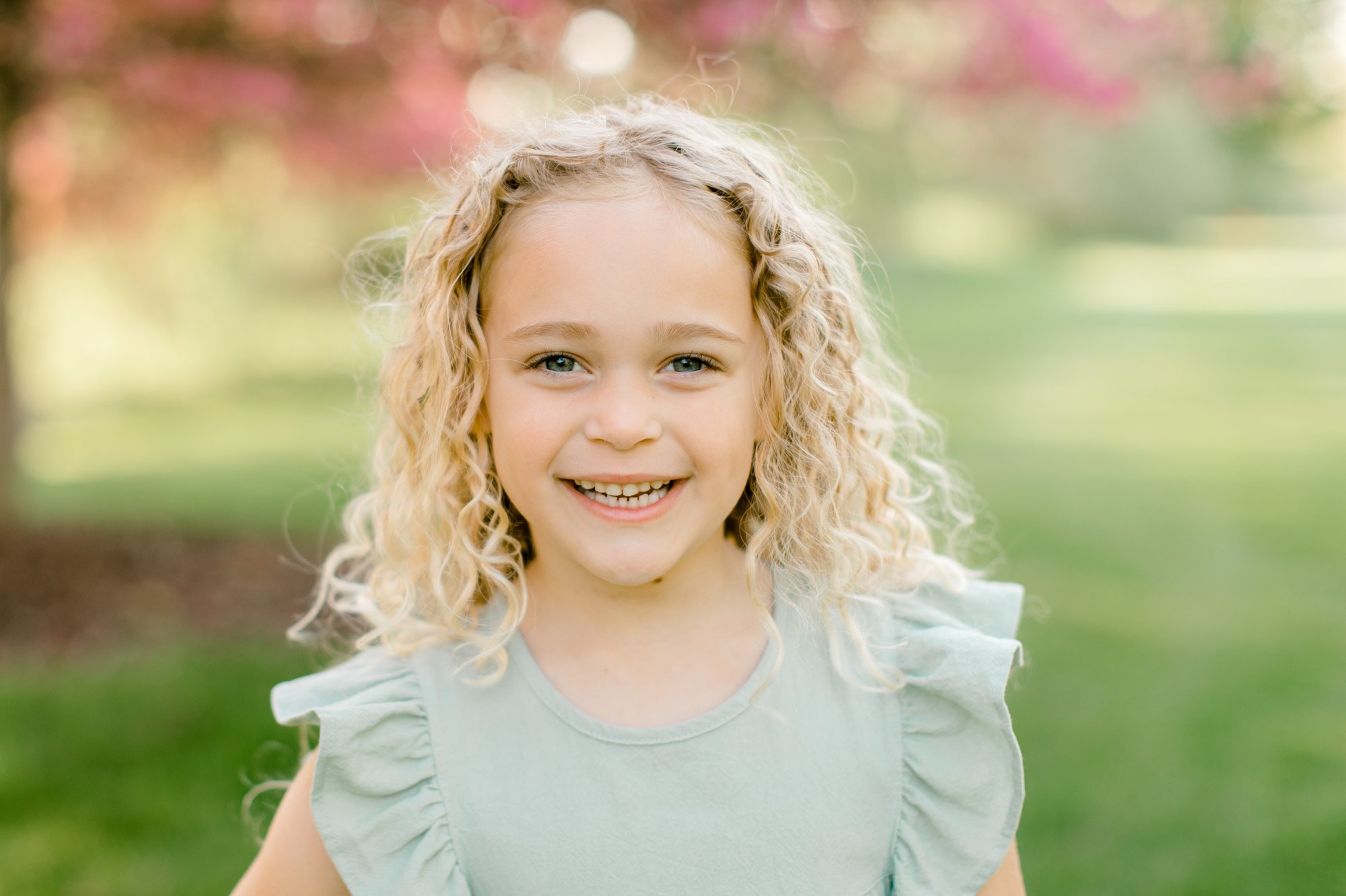 Pink Blossom Spring Mini Sessions in West Michigan