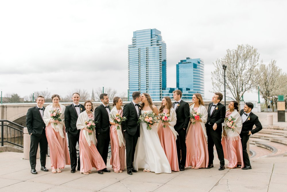 Egypt Valley Country Club Wedding | Blush Pink Wedding | Grand Rapids Wedding