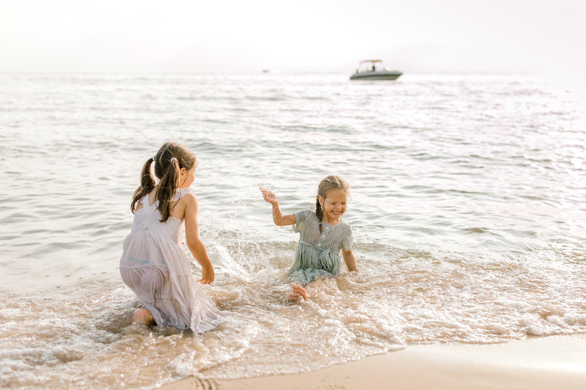 Lake Michigan Beach Lifestyle Family Session | West Michigan Family Photographer | Laurenda Marie Photography