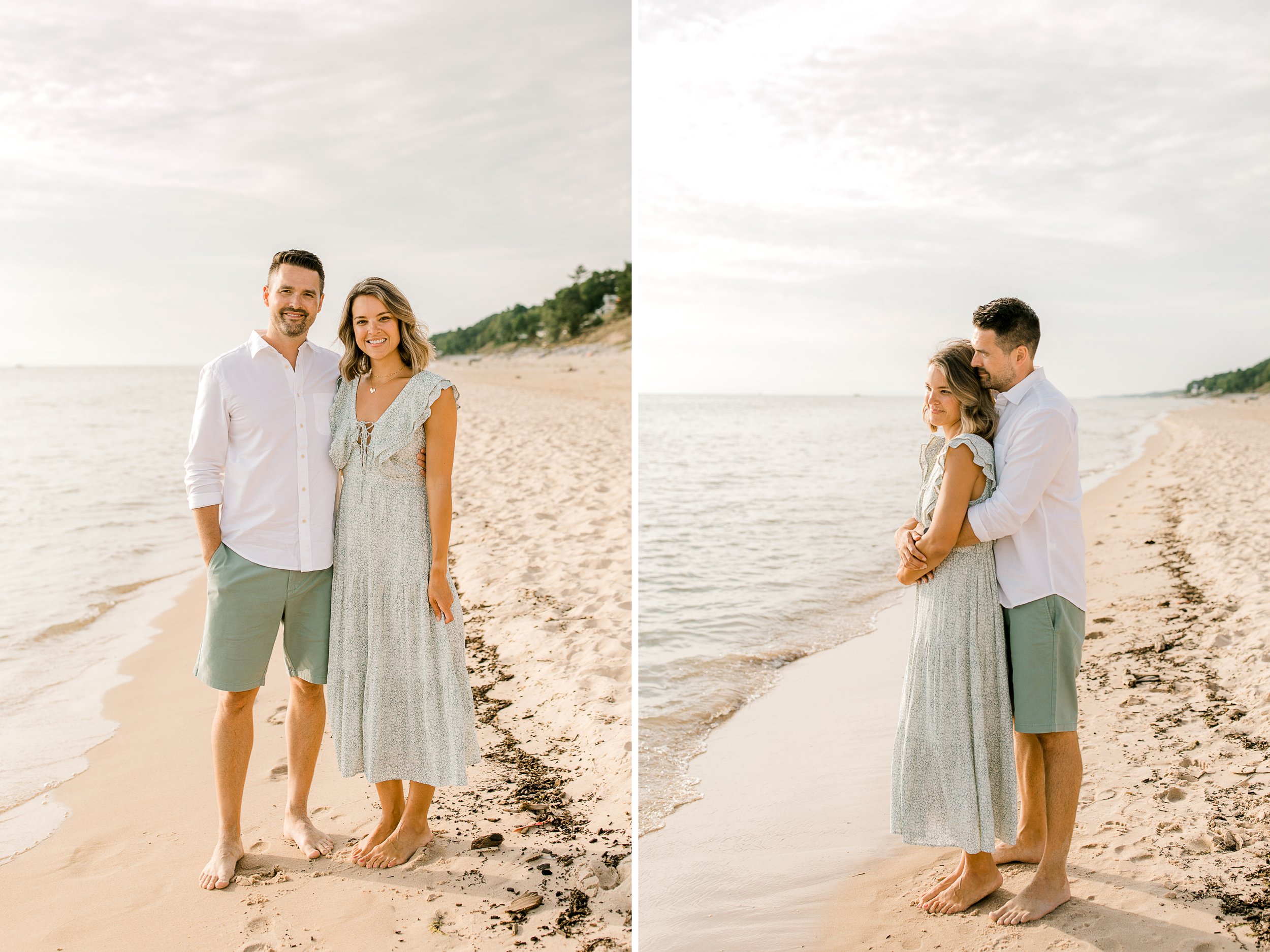 Lake Michigan Beach Lifestyle Family Session | West Michigan Family Photographer | Laurenda Marie Photography