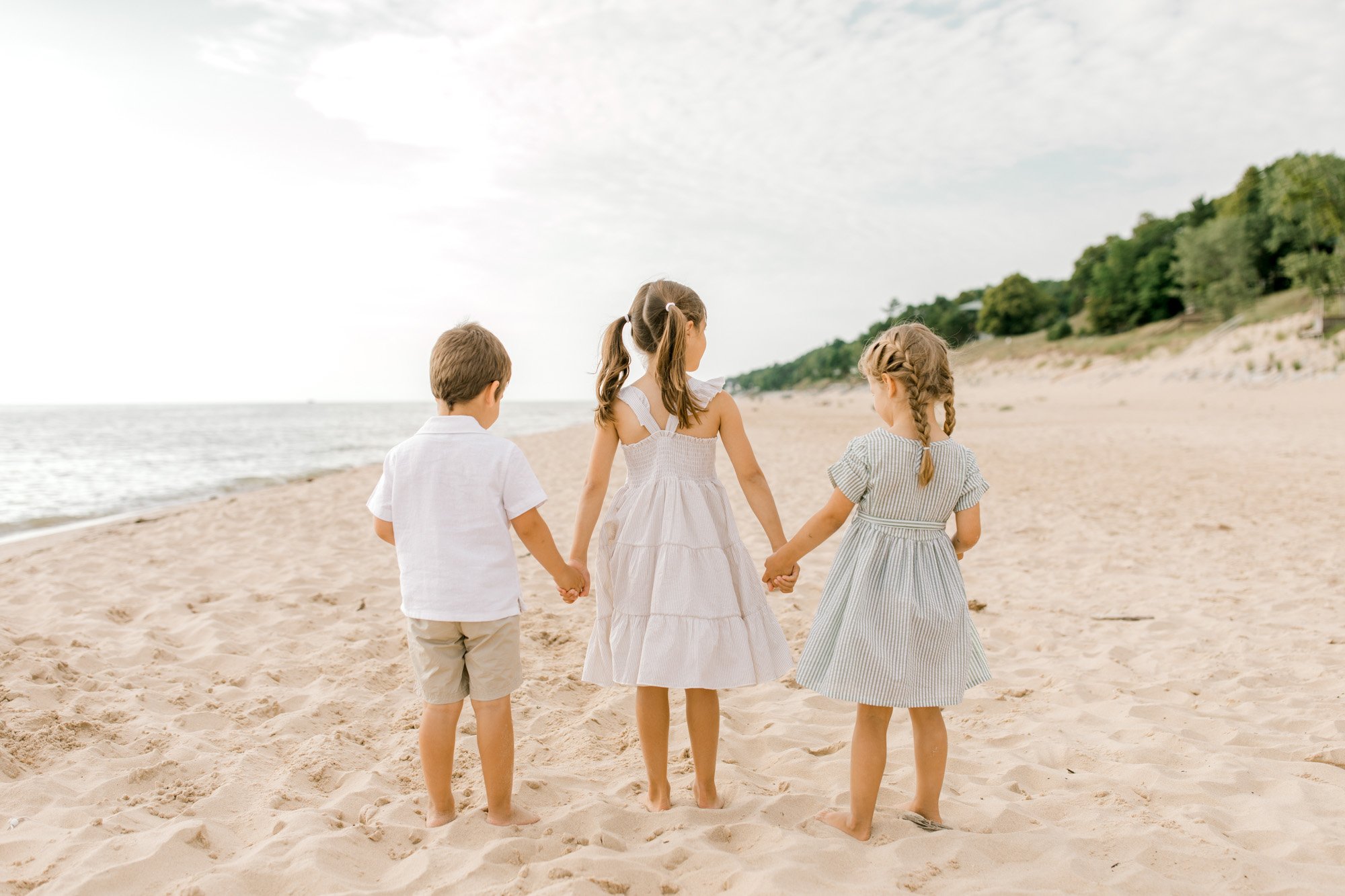 Lake Michigan Beach Lifestyle Family Session | West Michigan Family Photographer | Laurenda Marie Photography