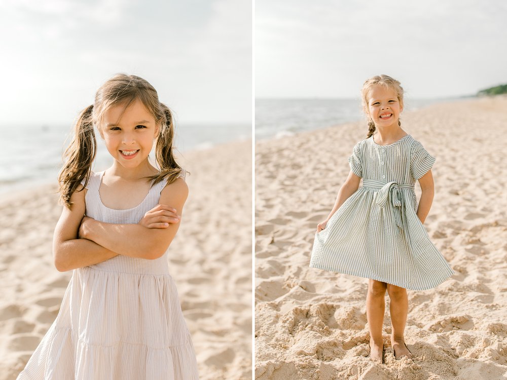 Lake Michigan Beach Lifestyle Family Session | West Michigan Family Photographer | Laurenda Marie Photography