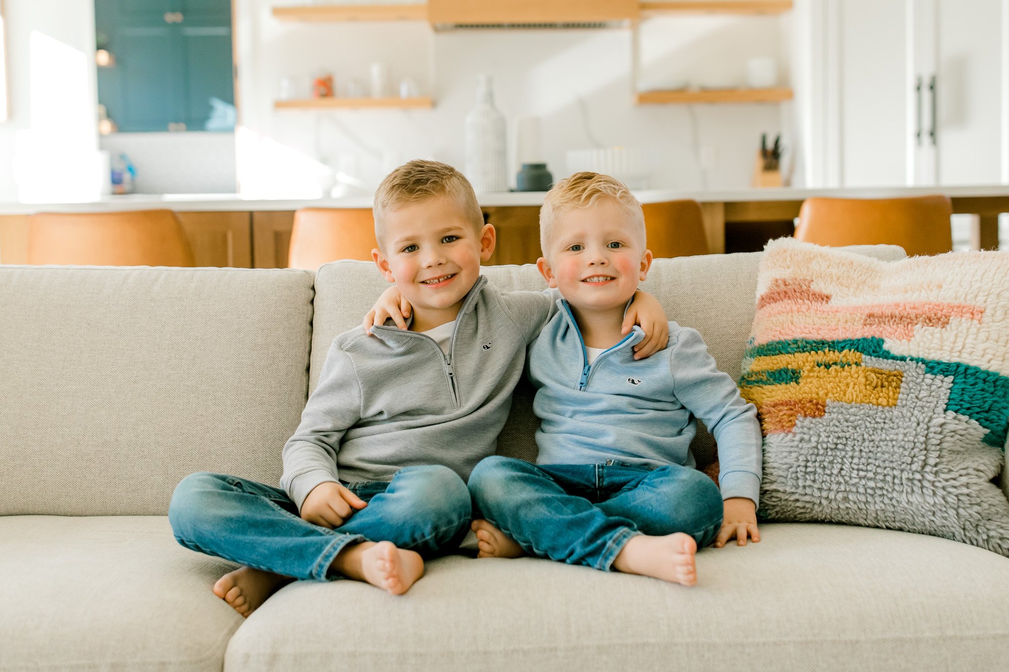 In-Home Family Lifestyle Session in Michigan | Laurenda Marie Photography