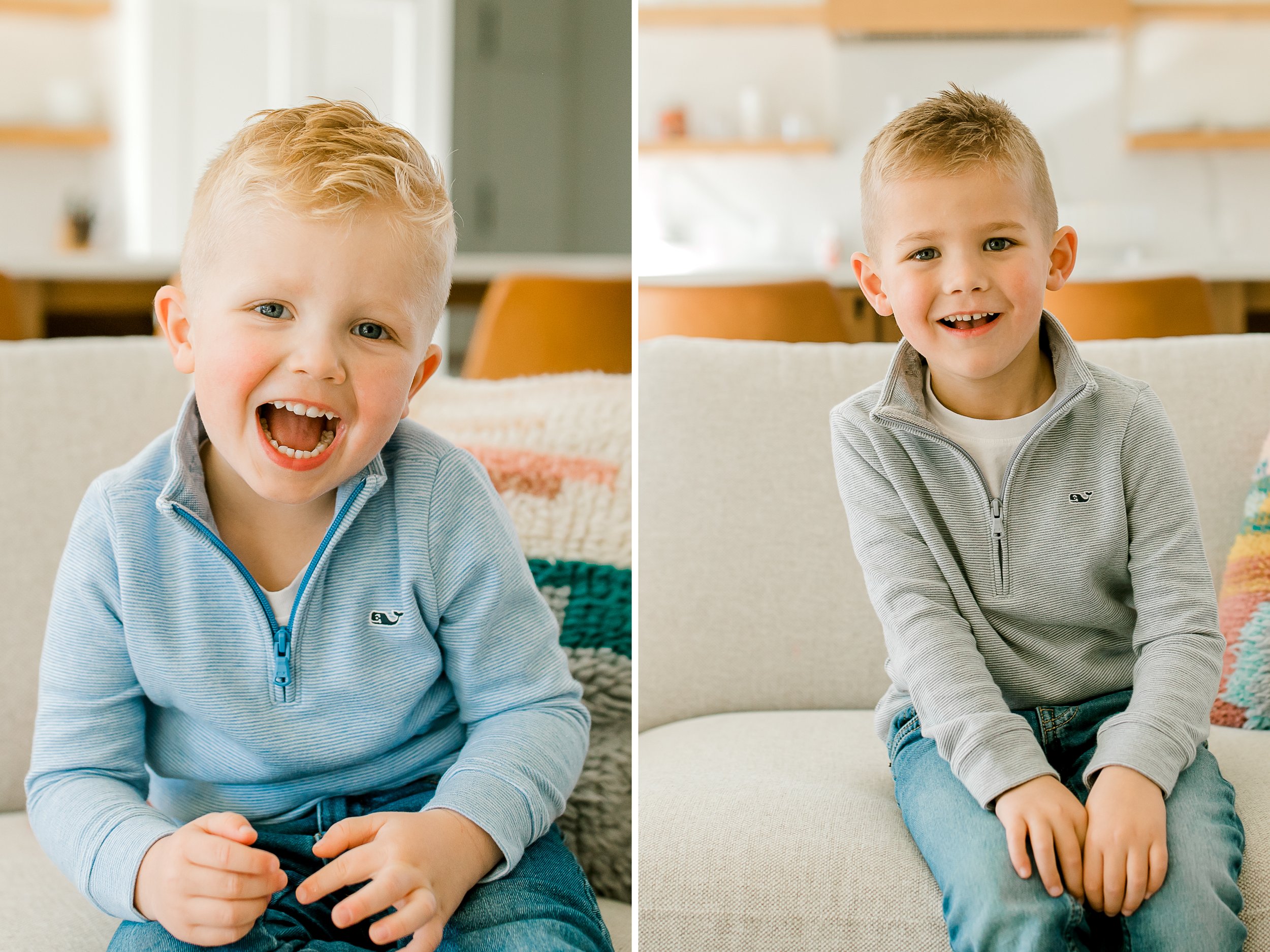 In-Home Family Lifestyle Session in Michigan | Laurenda Marie Photography