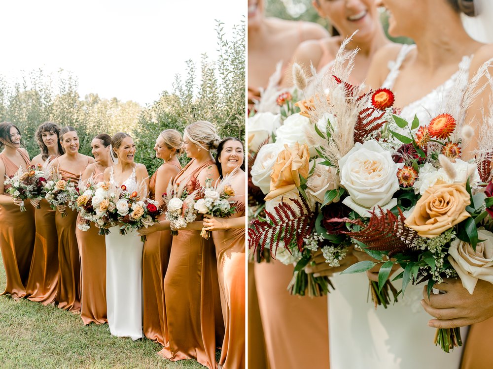 Fall Michigan Wedding | Vineyard Wedding | Light and Airy | Laurenda Marie Photography