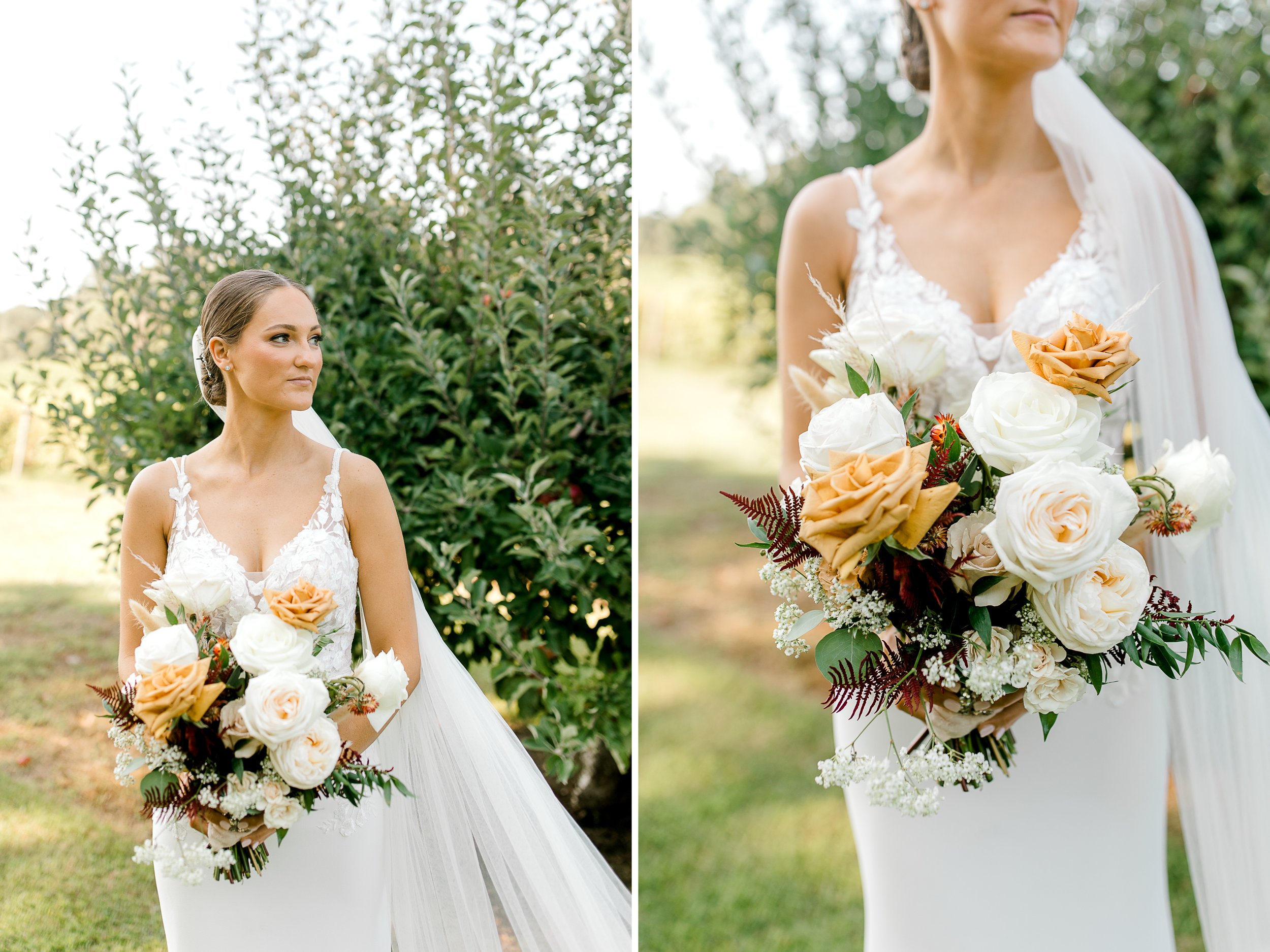 Fall Michigan Wedding | Vineyard Wedding | Light and Airy | Laurenda Marie Photography
