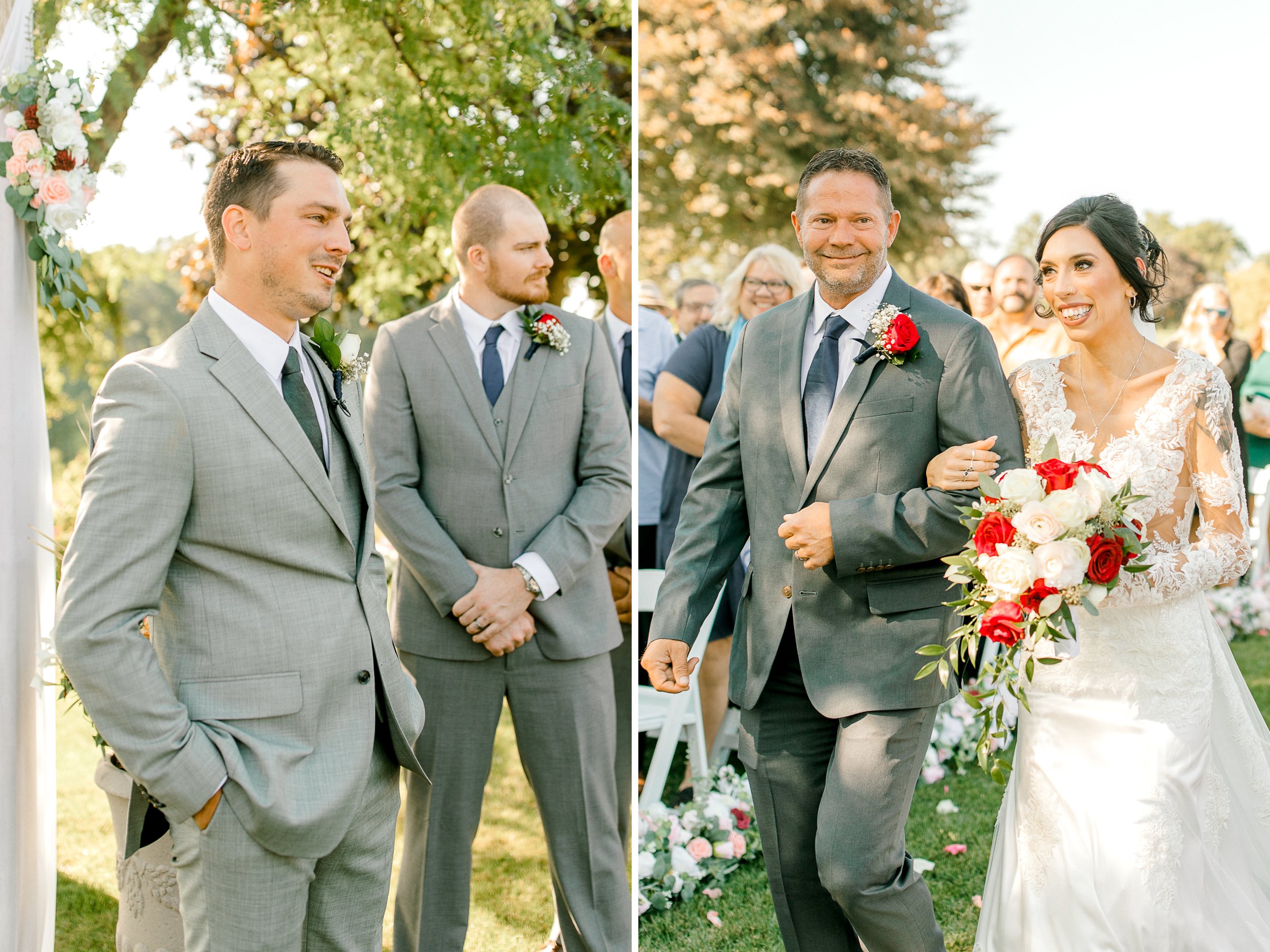 Michigan Country Club Wedding | Light &amp; Airy Wedding Photography | Laurenda Marie Photography