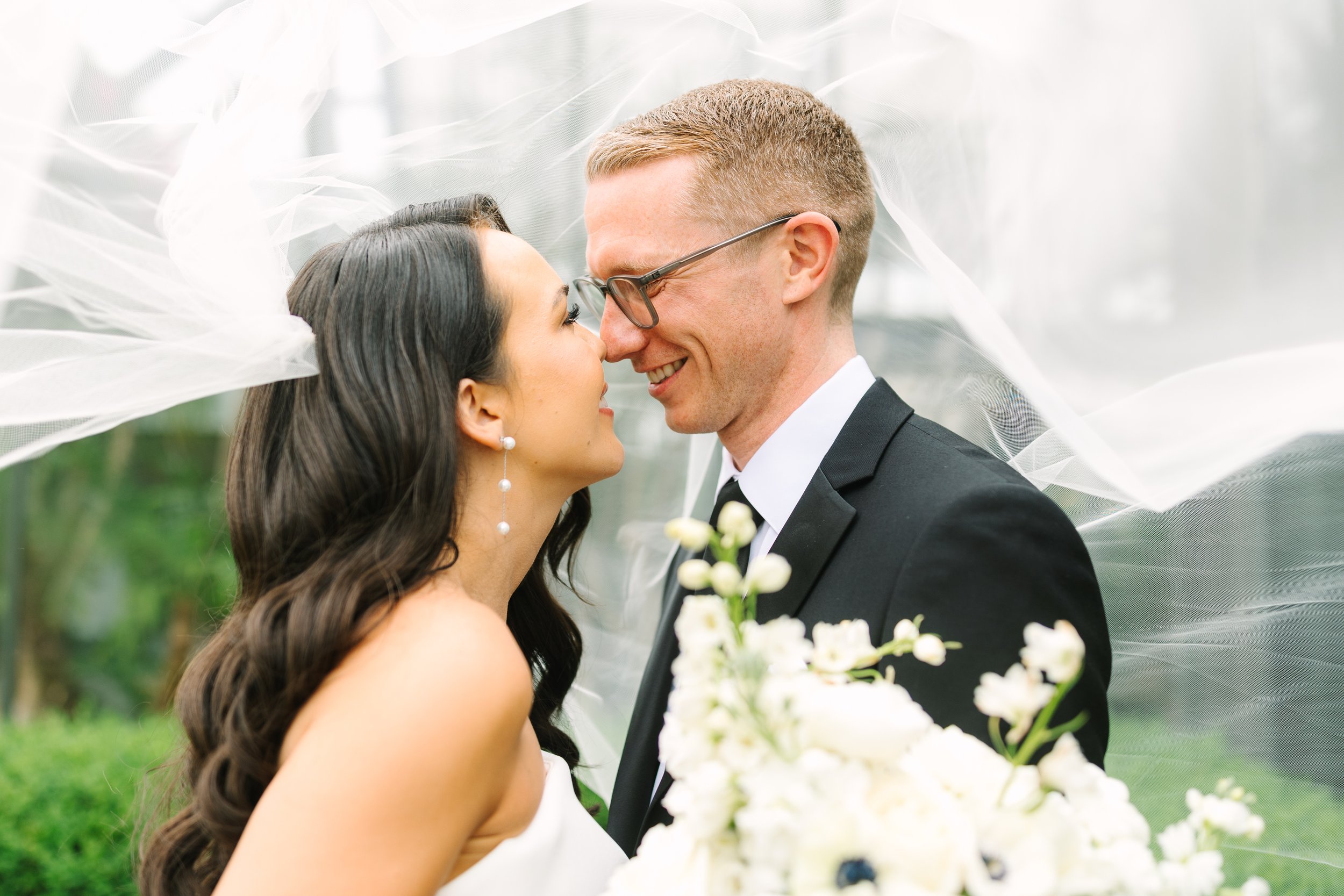 Spring Wedding at Planterra Conservatory | West Bloomfield, Michigan
