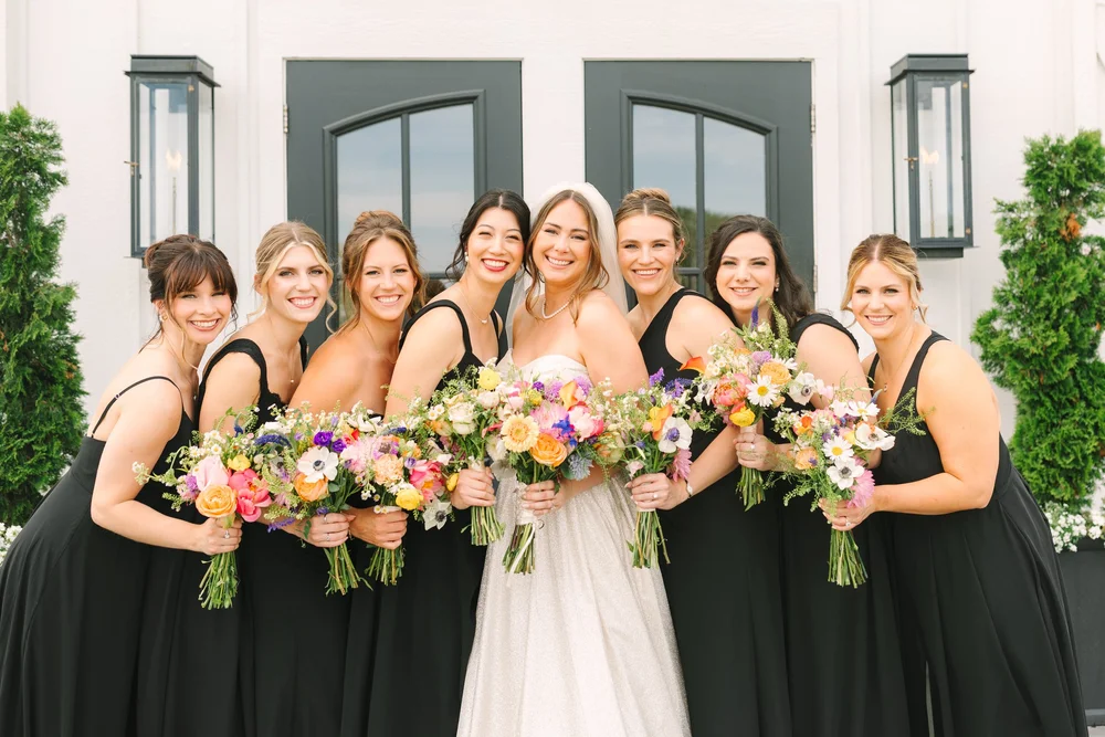 Modern, Colorful Michigan Wedding at Etre Farms | Laurenda Marie Photography