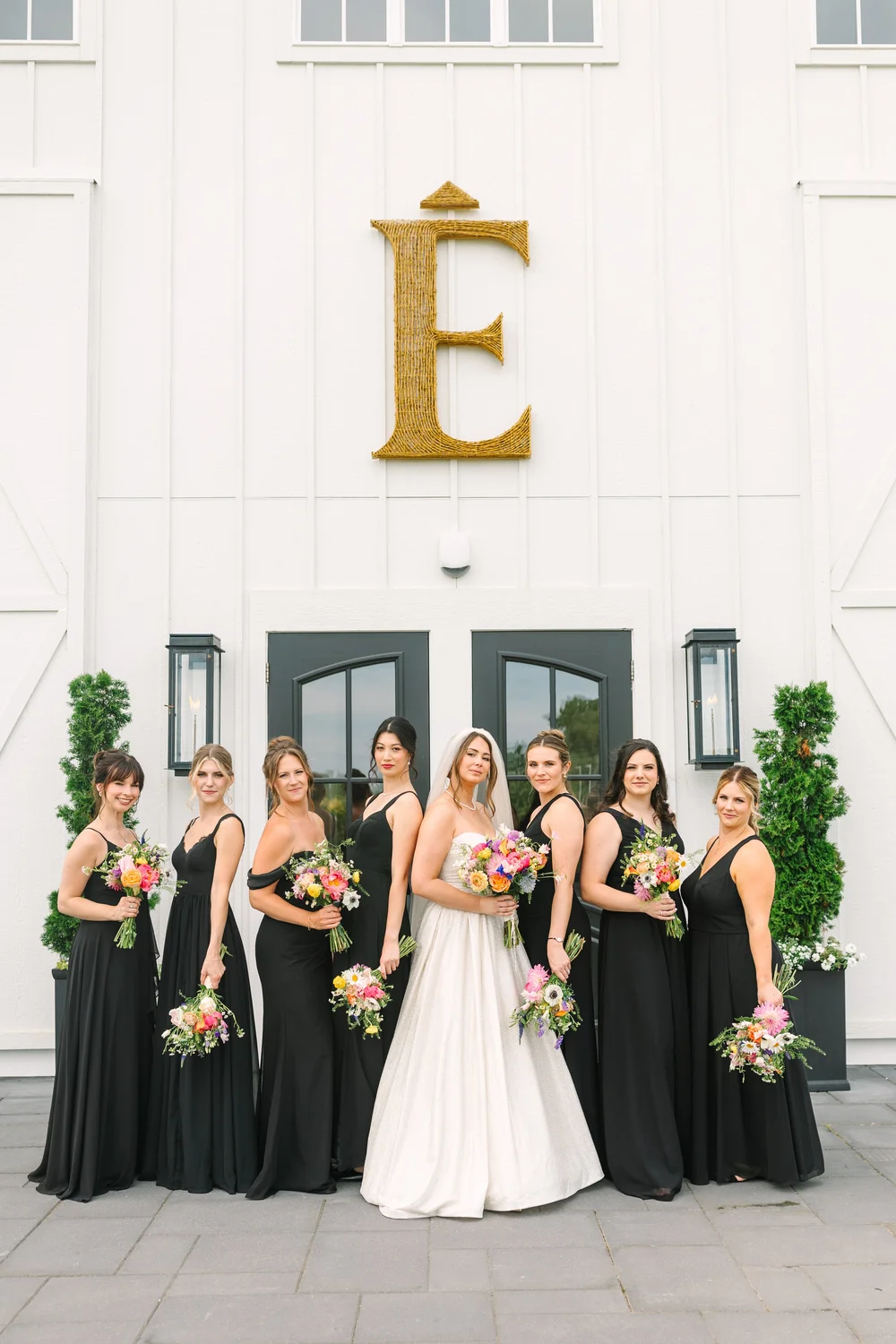 Modern, Colorful Michigan Wedding at Etre Farms | Laurenda Marie Photography